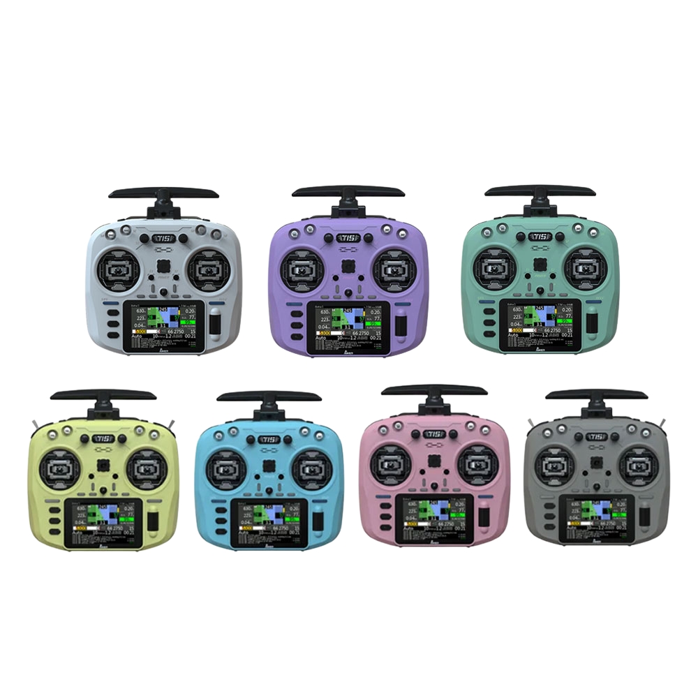 Jumper T15 ELRS 2.4GHz Radio Transmitter w/ 3.5" Touchscreen + Hall Gimbals