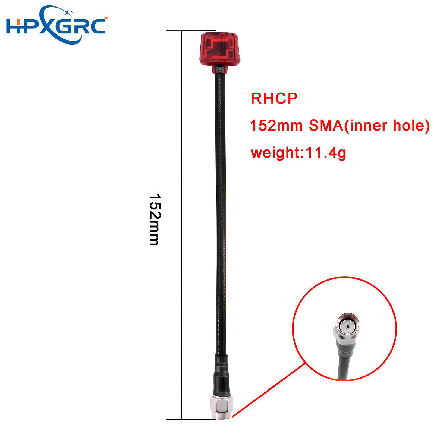 HPXGRC  5.8G RHCP FPV Antenna 