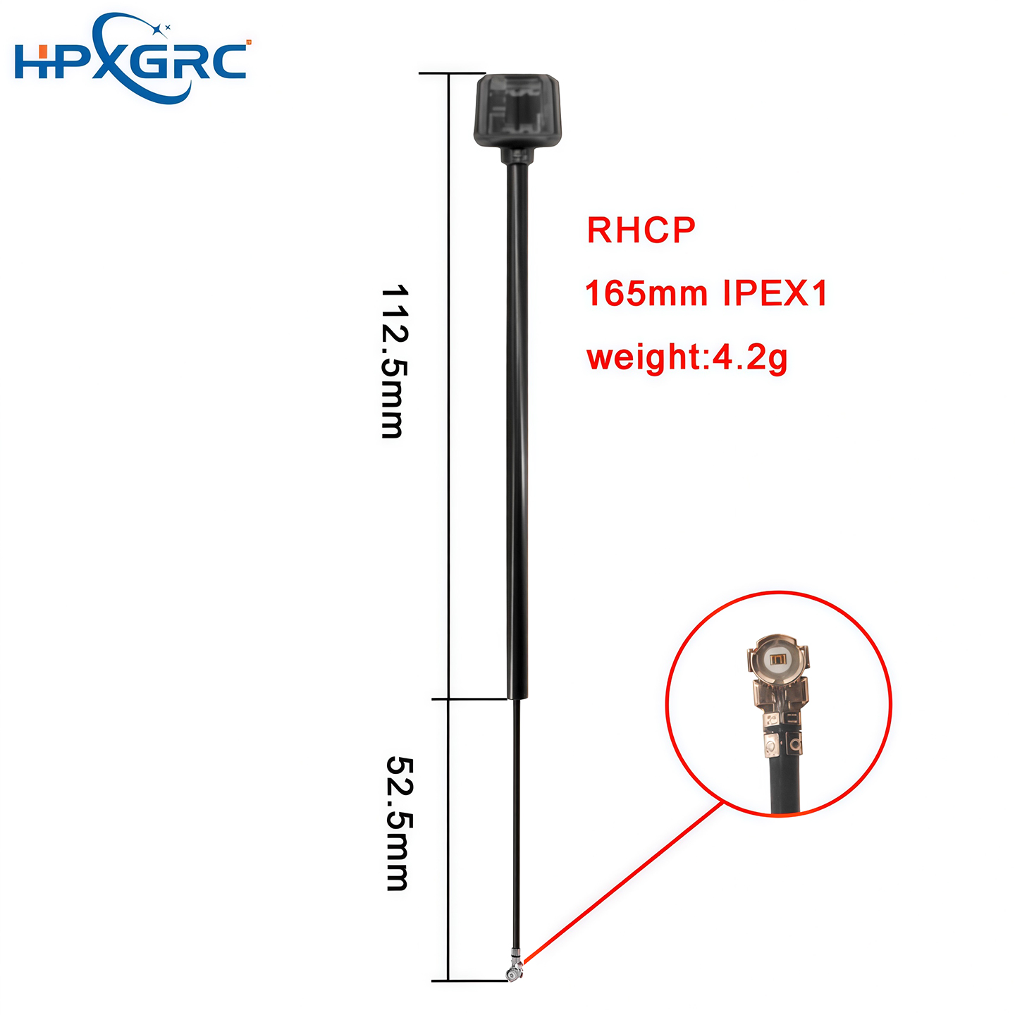 HPXGRC  5.8G RHCP FPV Antenna 