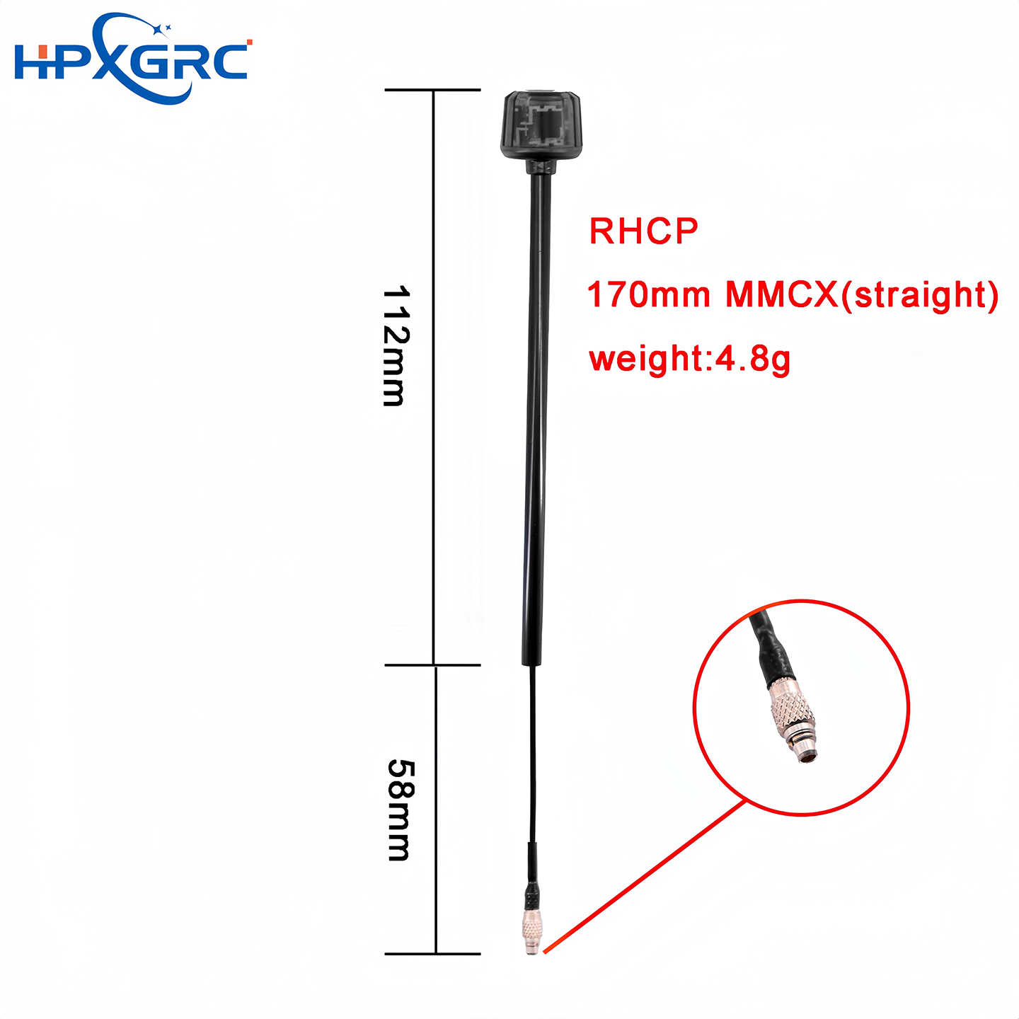 HPXGRC  5.8G RHCP FPV Antenna 