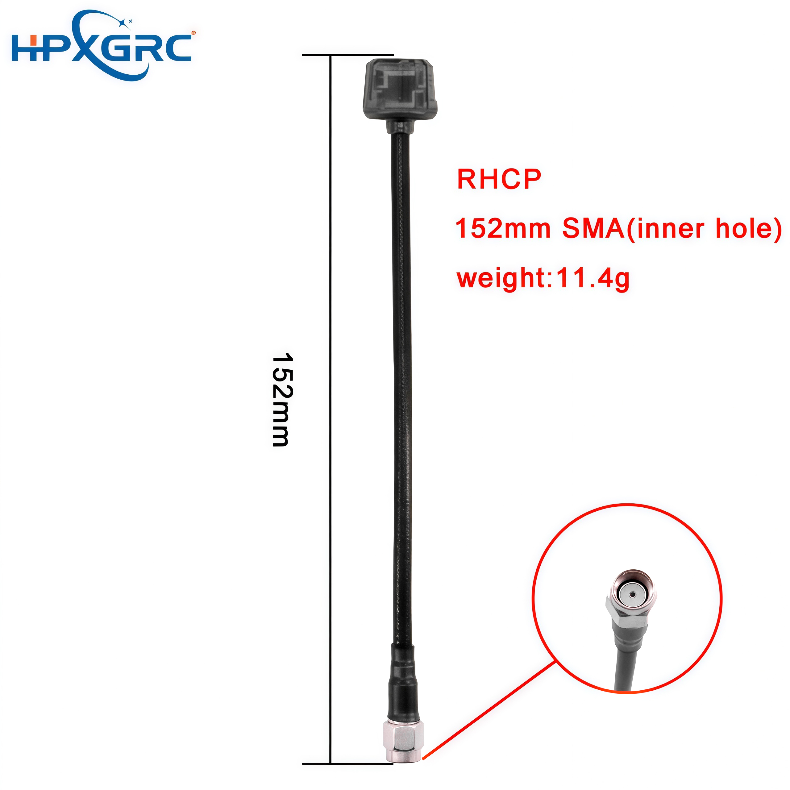 HPXGRC  5.8G RHCP FPV Antenna 