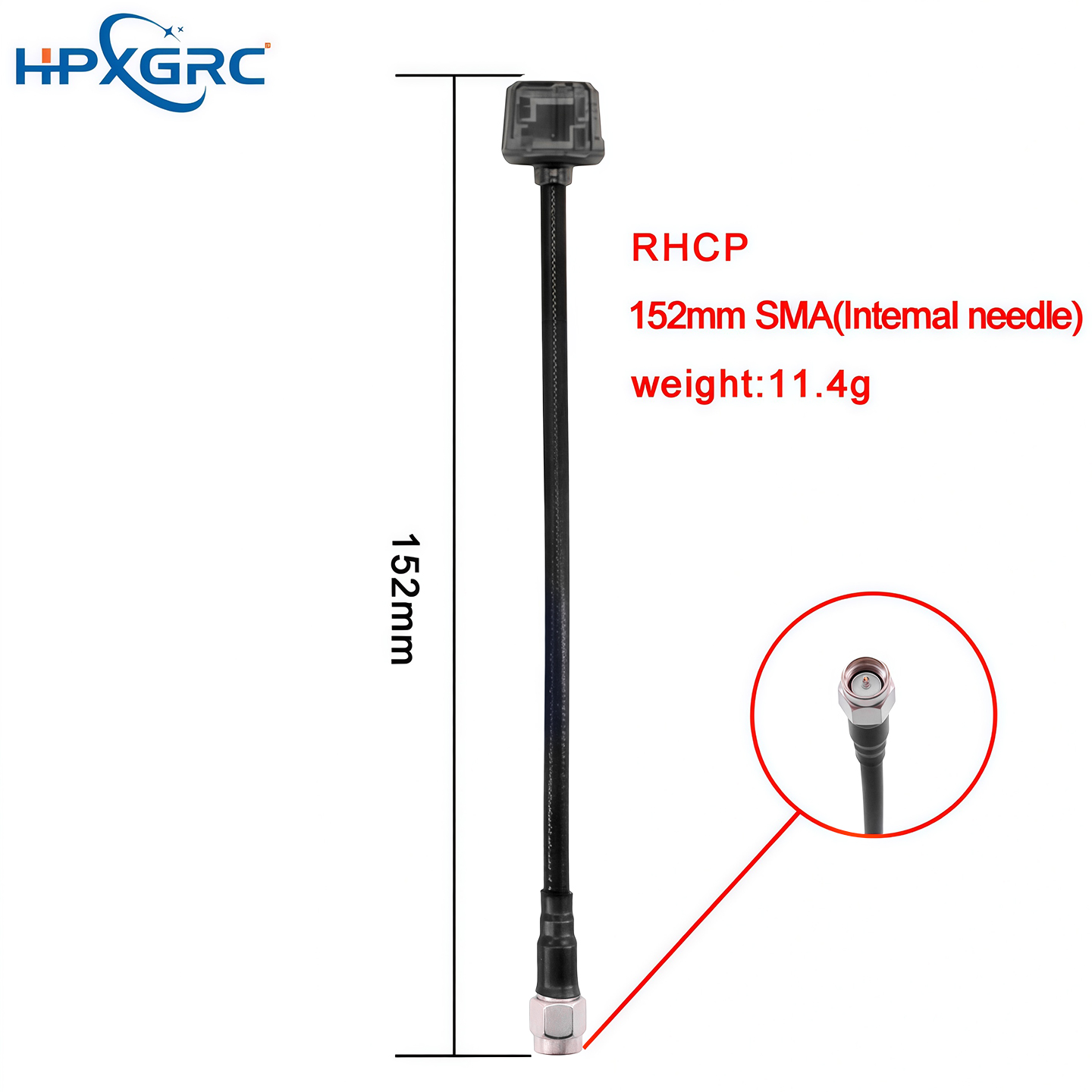 HPXGRC  5.8G RHCP FPV Antenna 