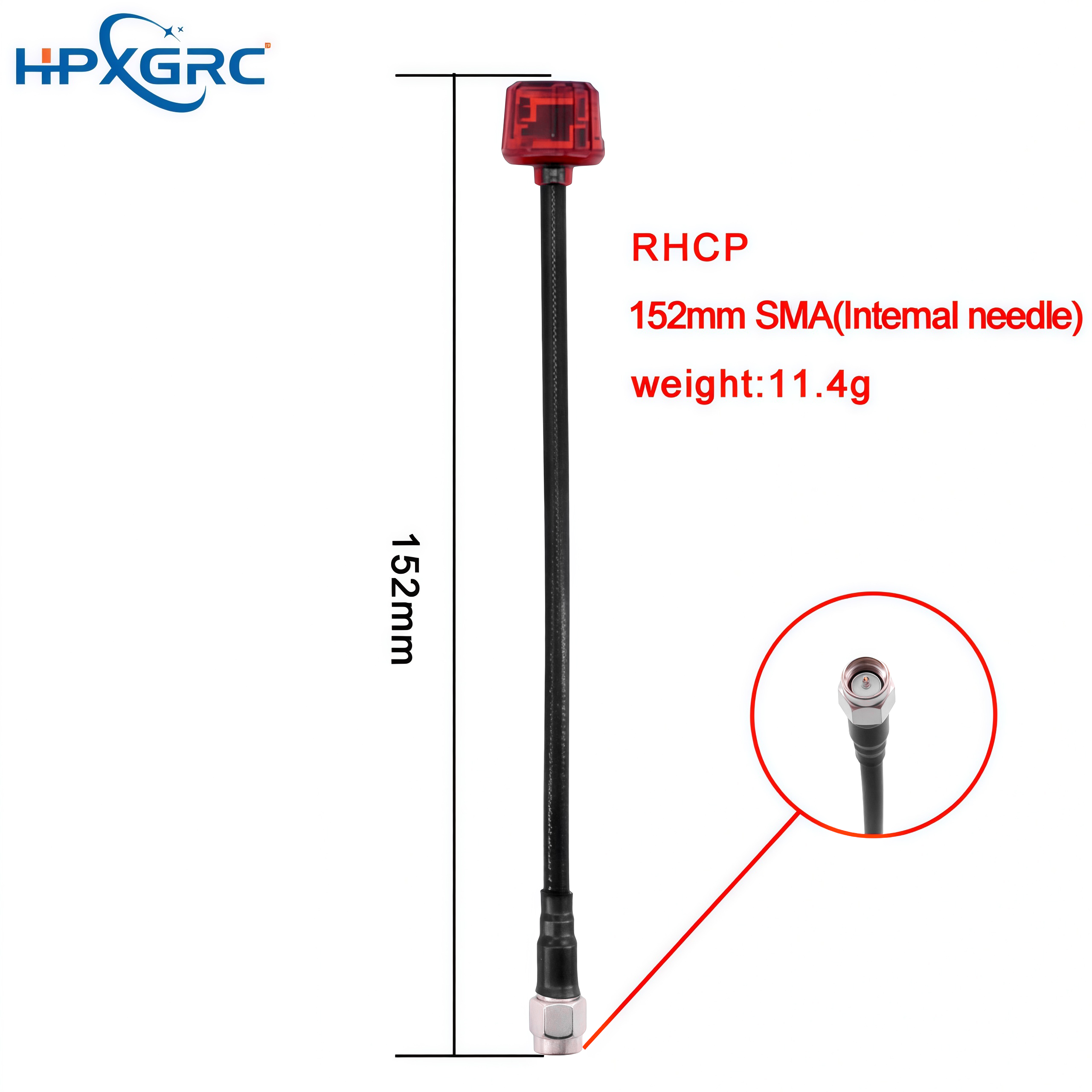 HPXGRC  5.8G RHCP FPV Antenna 