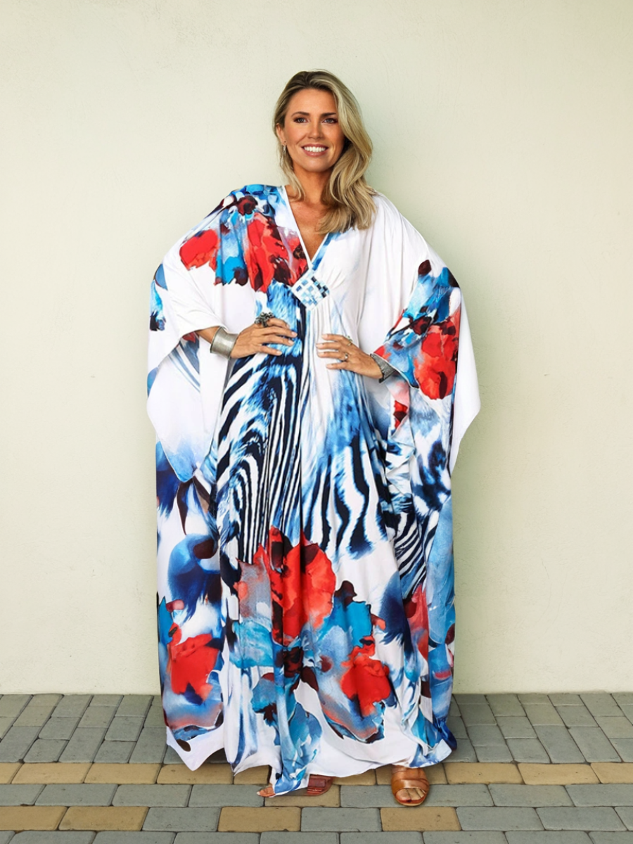 FLORAL KAFTAN