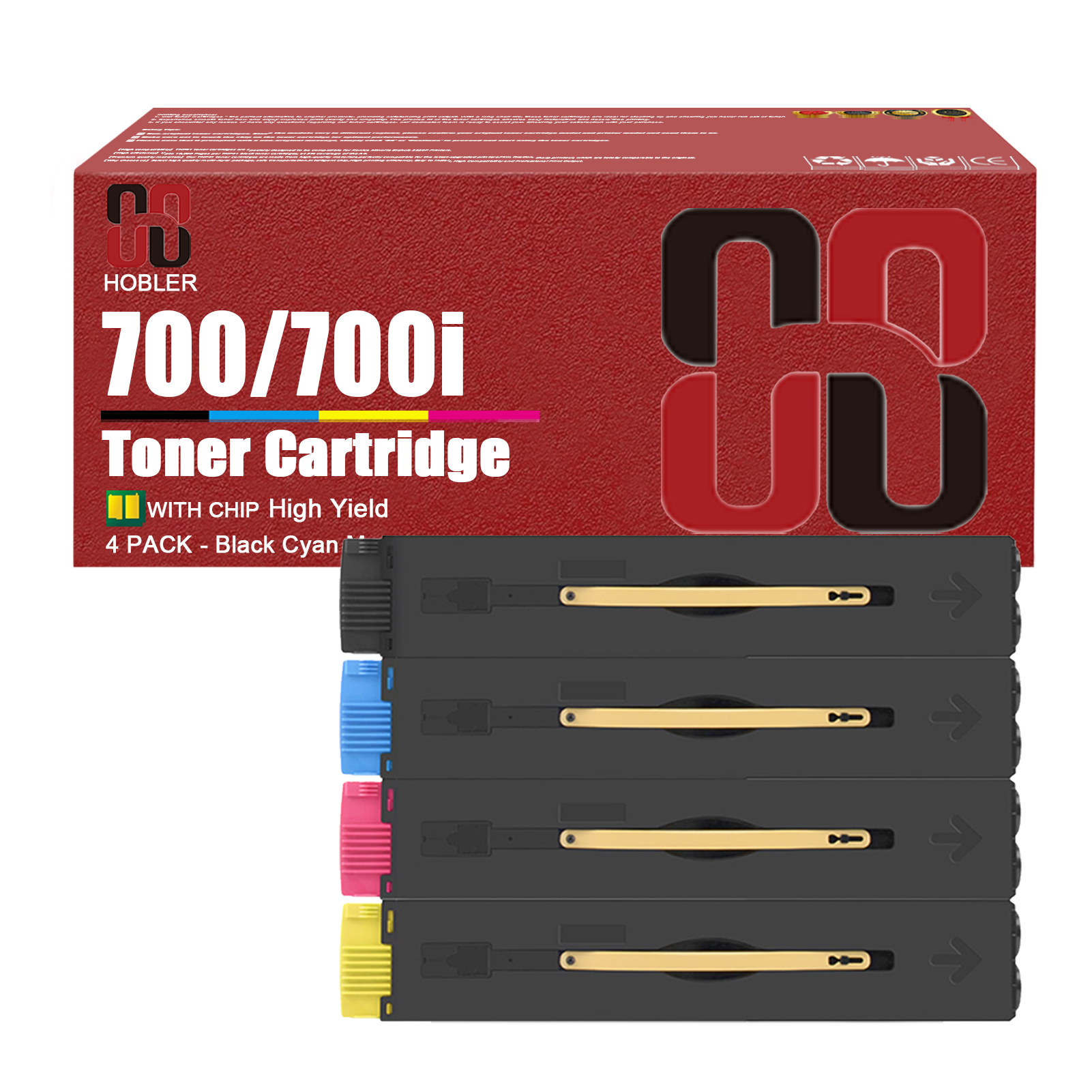 For Xerox 006R01383 006R01384 006R01385 006R01386 Toner Cartridge Work for Xerox 700 700i 770 Digital Color Press 700 700i 770 770i C75 J75 Printers-PrintsBoost