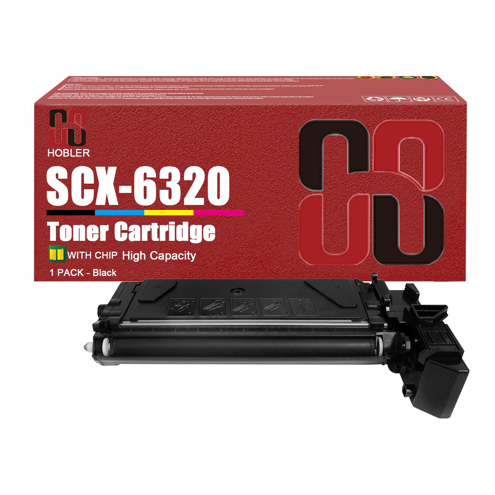 For Samsung SCX-6320D8 Toner Cartridge Work for Samsung SCX-6122FN SCX-6220 SCX-6320F SCX-6322DN Printers-PrintsBoost