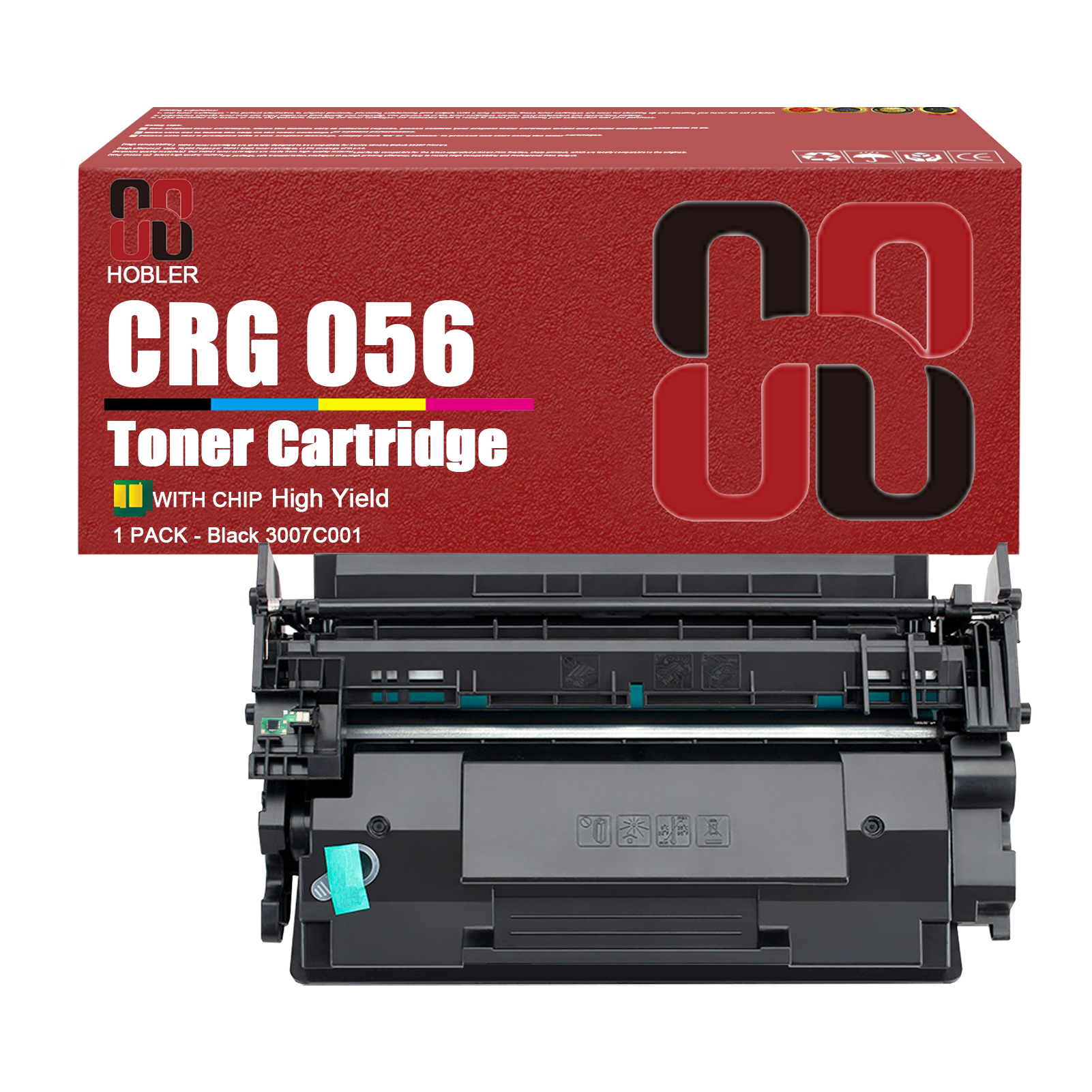 For Canon 056 CRG-056 3007C001 Toner Cartridge Work for Canon ImageCLASS LBP325dn LBP325x LBP320 MF440 MF543dw MF540 Printers-PrintsBoost