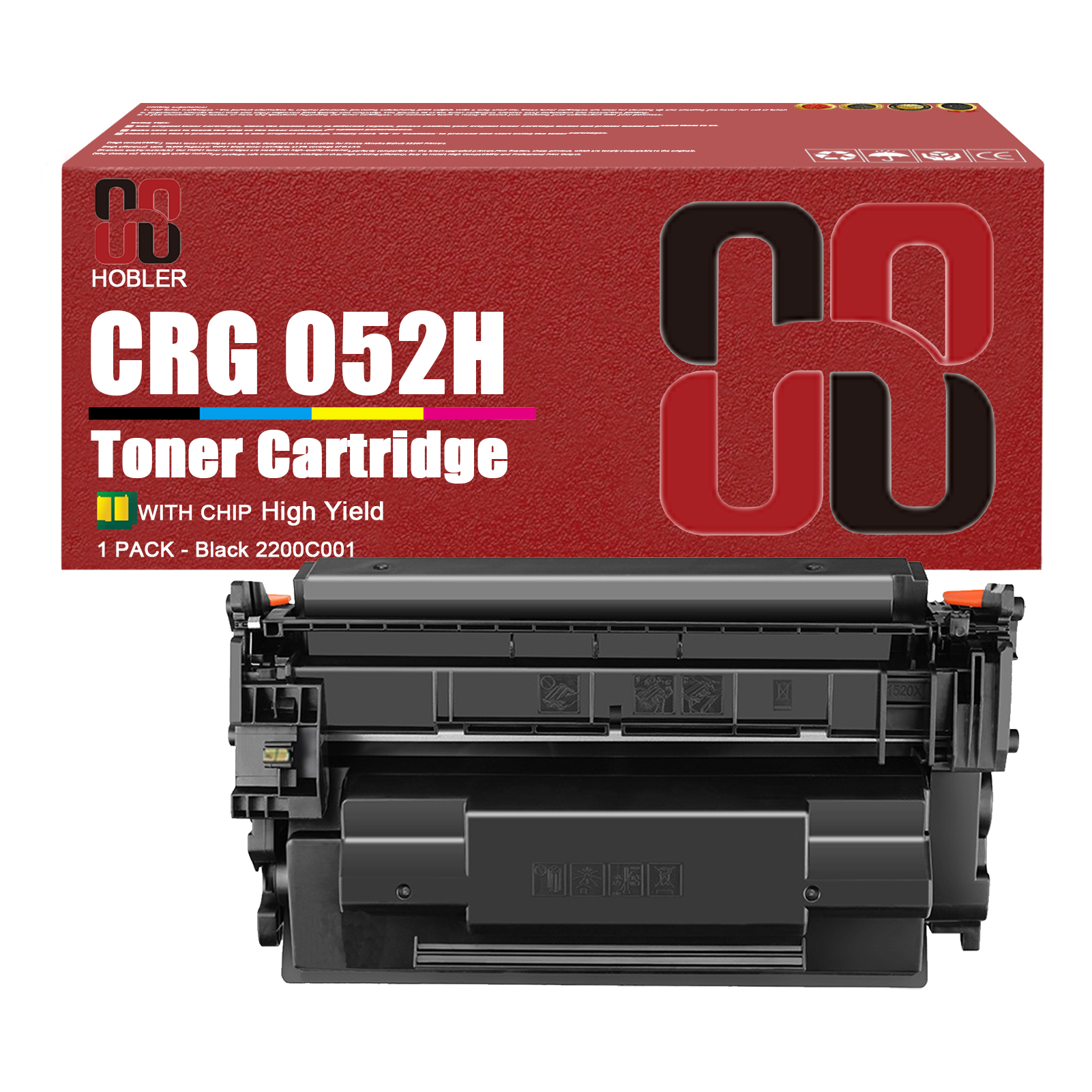 For Canon 052H CRG-052H ‎2200C001 Toner Cartridge Work for Canon ImageCLASS MF429dw MF426dw MF424dw LBP215dw LBP214dw Printers-PrintsBoost