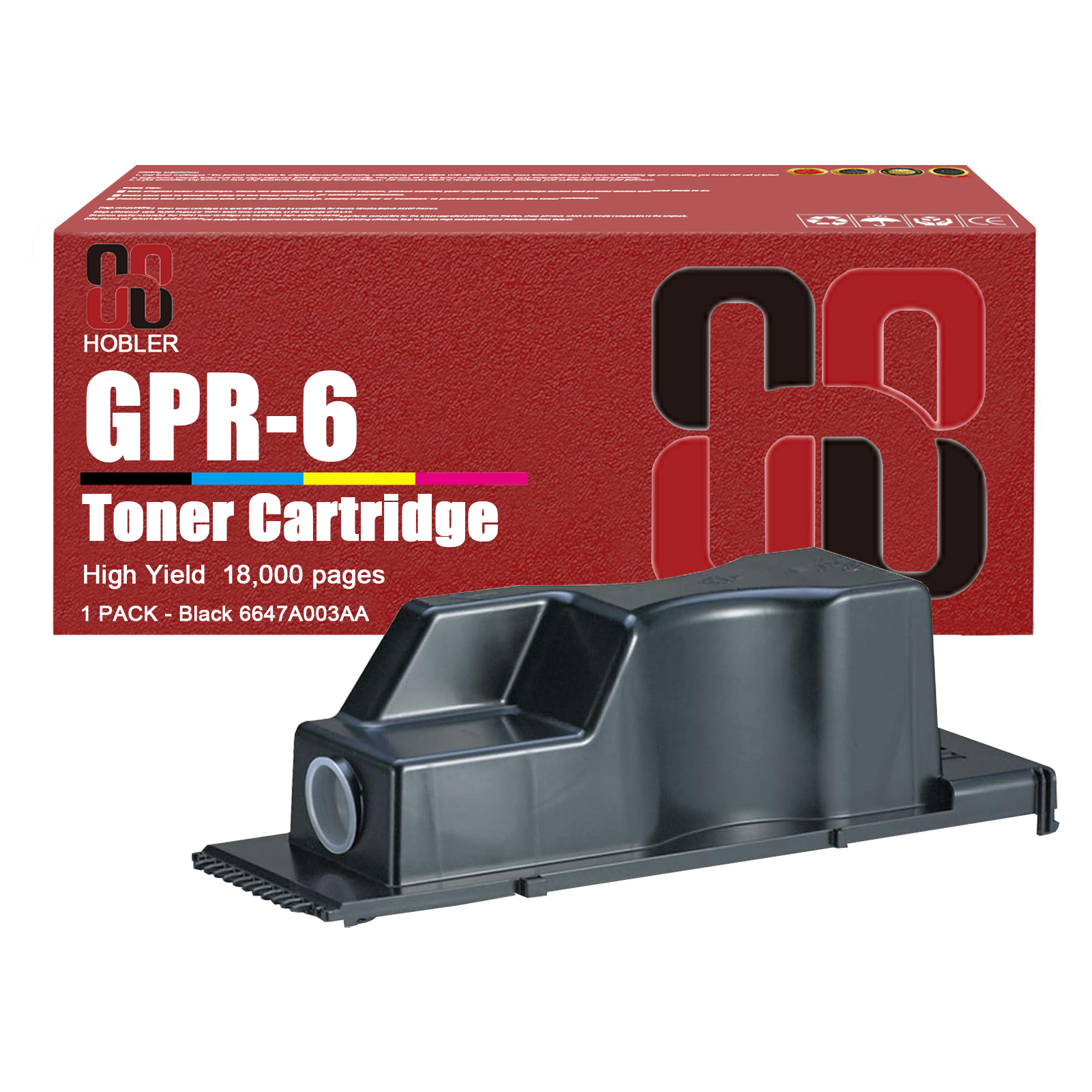 For Canon GPR-6 6647A003AA Toner Cartridge Work for Canon ImageRunner 2200 2220 2800 3300 3300i 2200i 3320 3320i Printers-PrintsBoost