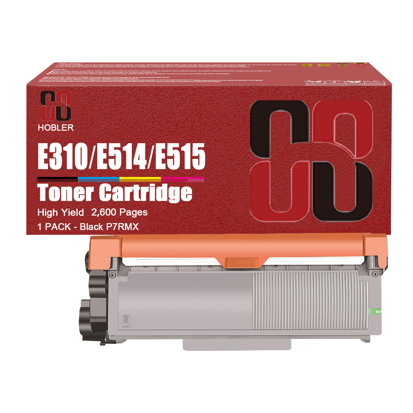 For Dell E310 E514 E515 P7RMX 593-BBKD PVTHG CVXGF 593-BBKC Toner Cartridge Work for Dell E310DW E515DW E514DW E515DN Printers-PrintsBoost