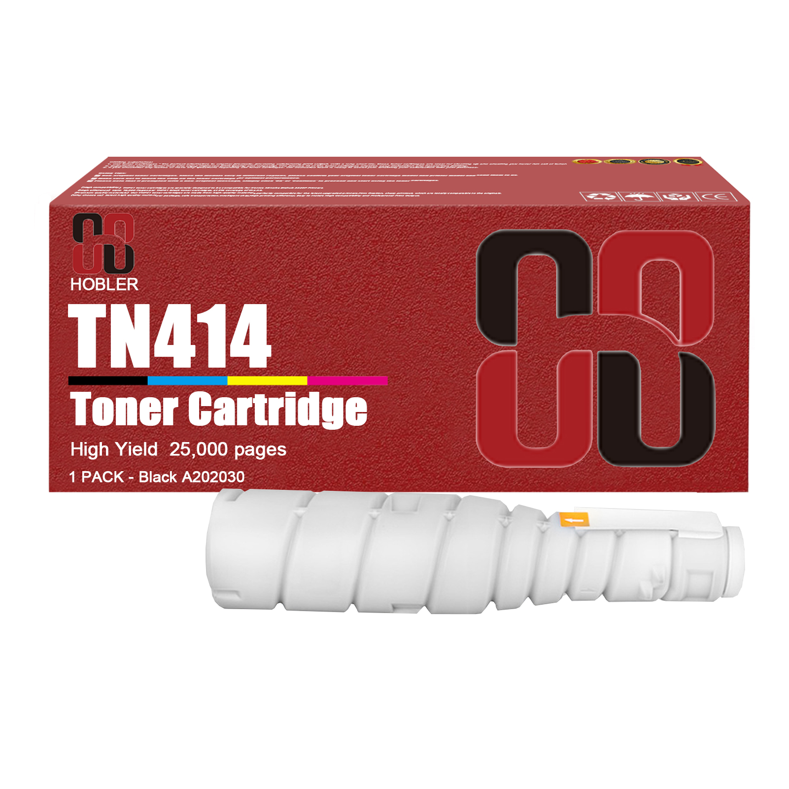 For Konica Minolta TN414K TN-414 A202030 Toner Cartridge Work For Konica Minolta Bizhub 363 423 Printers-PrintsBoost