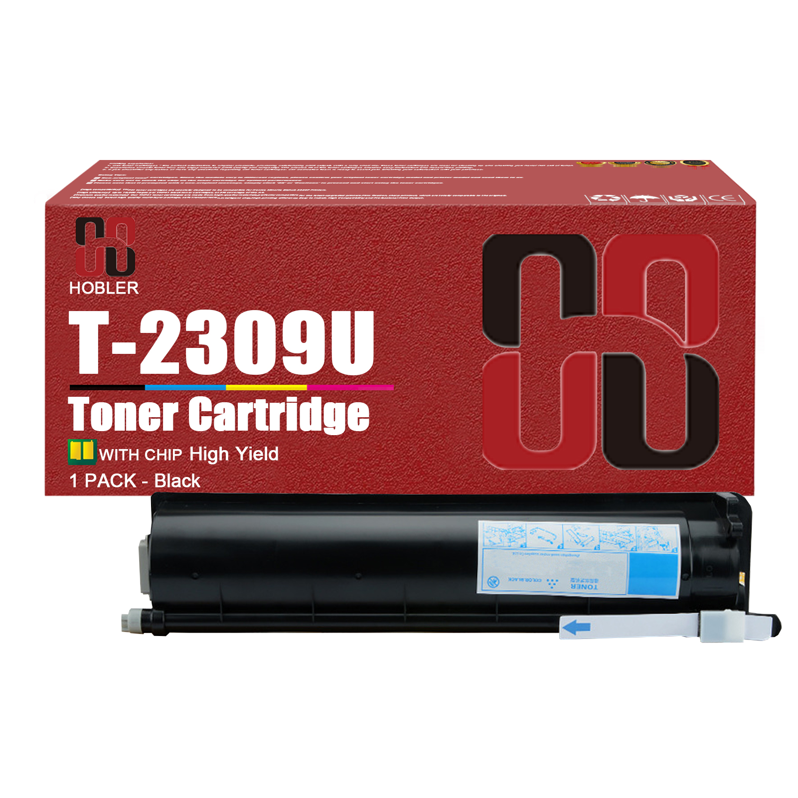 For Toshiba T-2309U T2309U Toner Cartridge Work for Toshiba E-Studio 2309A 2809A 2303A 2303AM 2803AM Printers-PrintsBoost