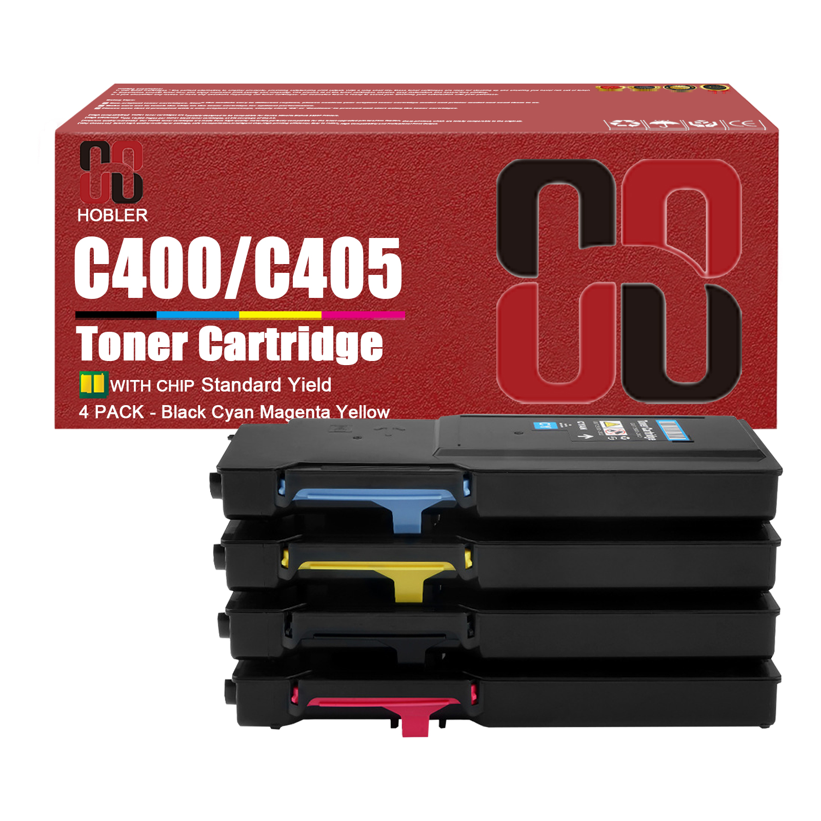 For Xerox C400 C405 106R03500 106R03502 106R03503 106R03501 Toner Cartridge Work for Xerox VersaLink C400 C400N C400DN C405 C405N C405DN Printers-PrintsBoost