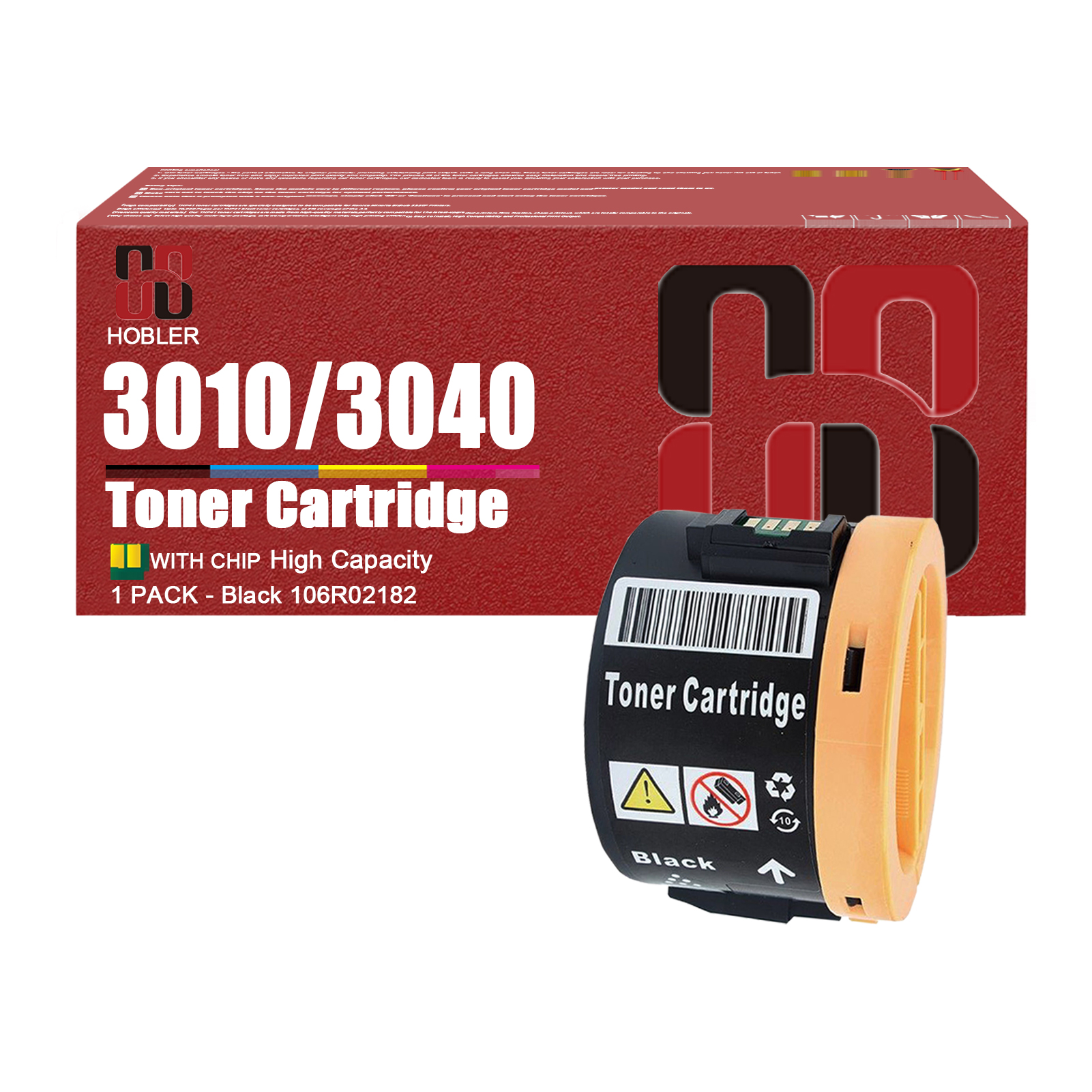 For Xerox 106R02182 Toner Cartridge Work for Xerox Phaser 3010 3040 Workcentre 3045 Printers