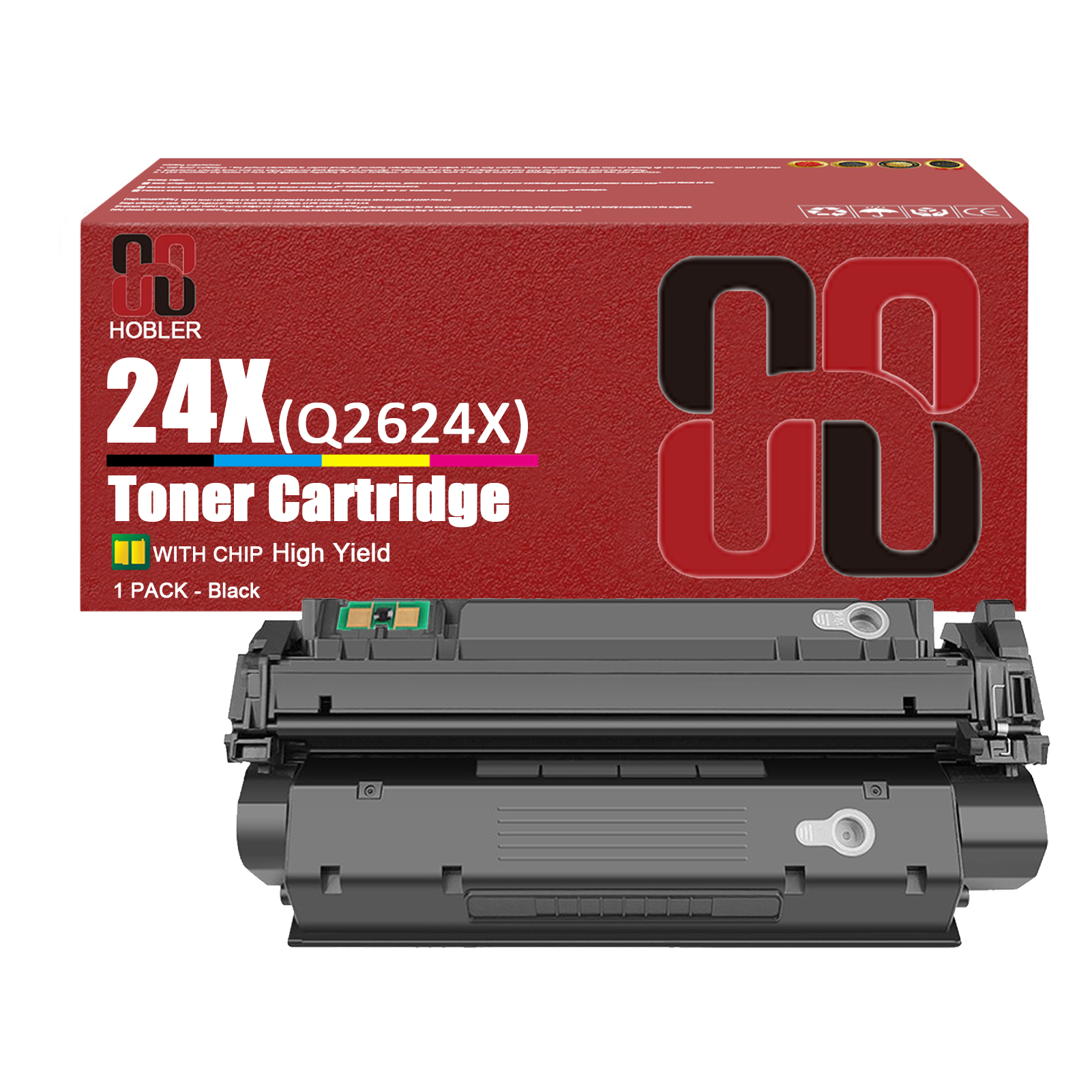 For HP 24X Q2624X Toner Cartridge Work for HP LaserJet 1150 1150N 1150DN 1150DTN 1150HDN Printers