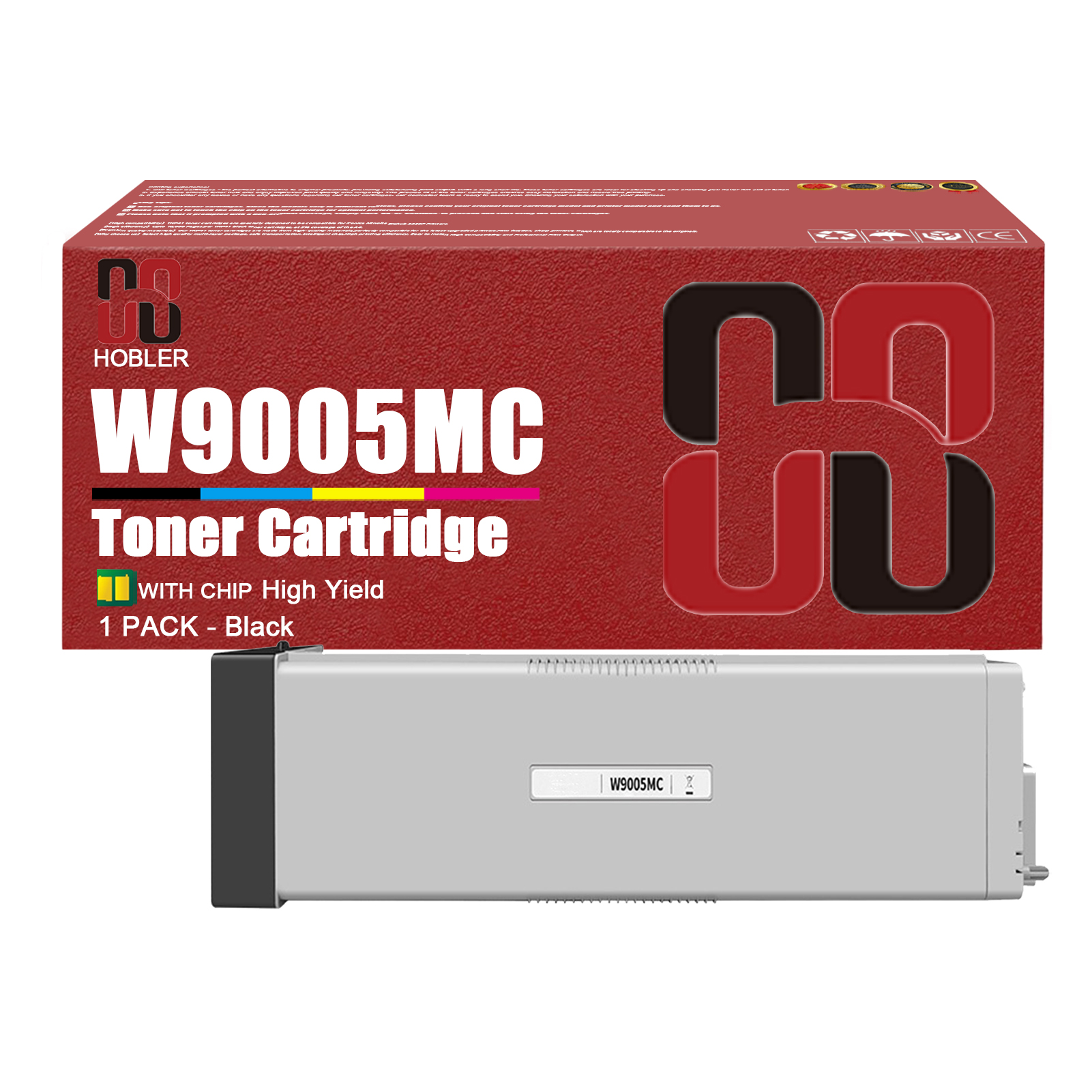 For HP W9005MC Toner Cartridge Work for HP LaserJet Managed MFP E72525dn E72530dn E72535dn E72525z E72530z E72535z Printers-PrintsBoost