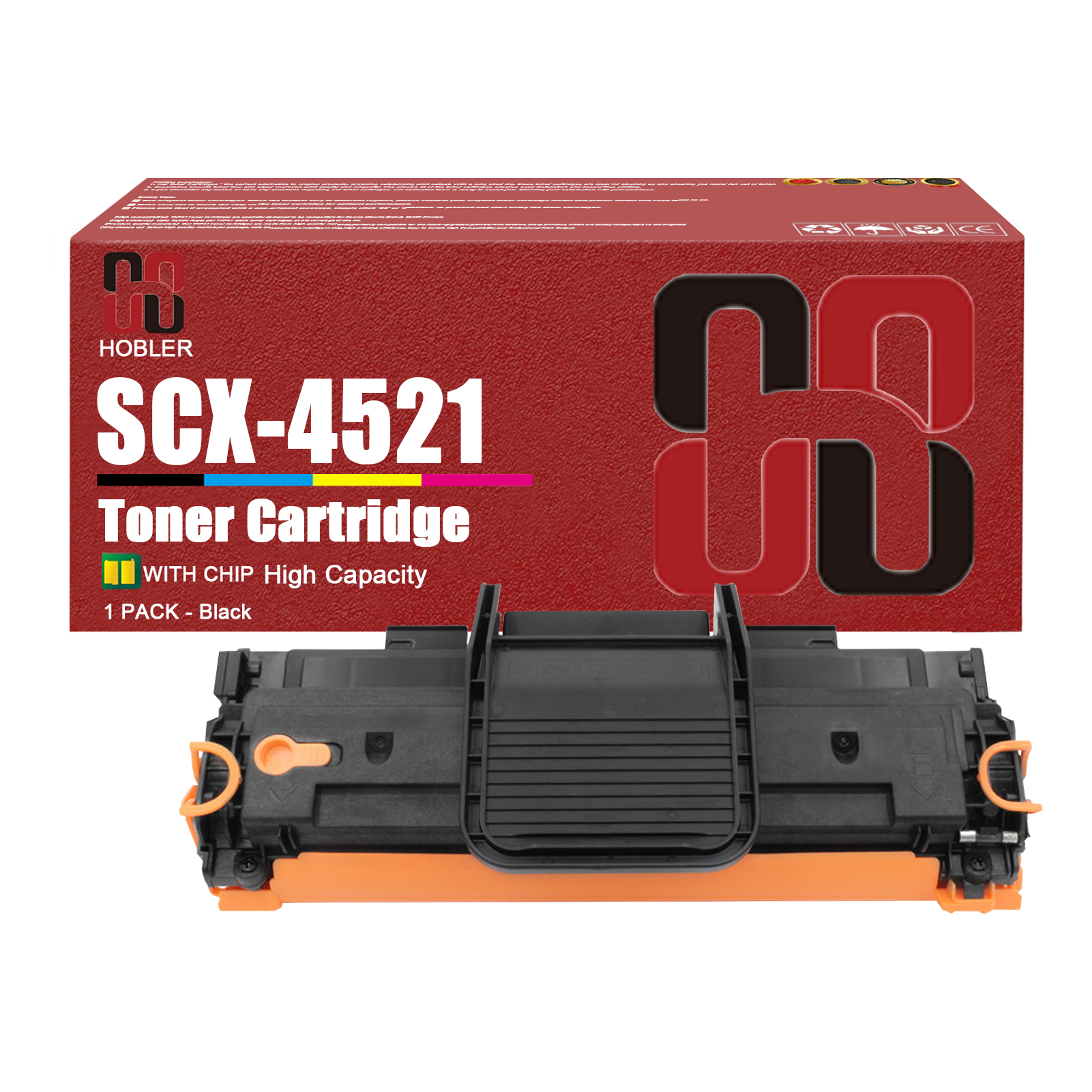 For Samsung SCX-4521 Toner Cartridge Work for Samsung SCX-4521F SCX-4521FG SCX-4521FR SCX-4321F ML-2010 2015 2510 2571N Printers-PrintsBoost