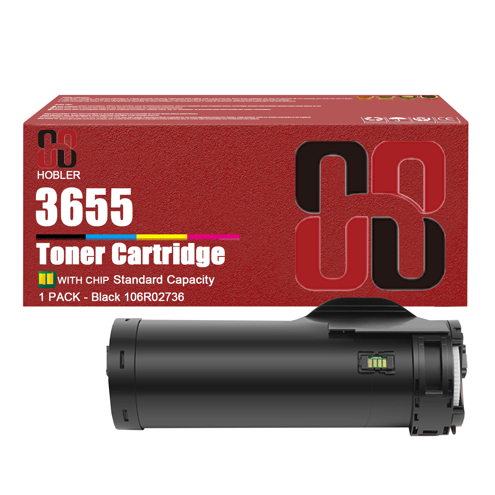 For Xerox 106R02736 Toner Cartridge Work for Xerox WorkCentre 3655 3655i 3655i/X 3655S Printers