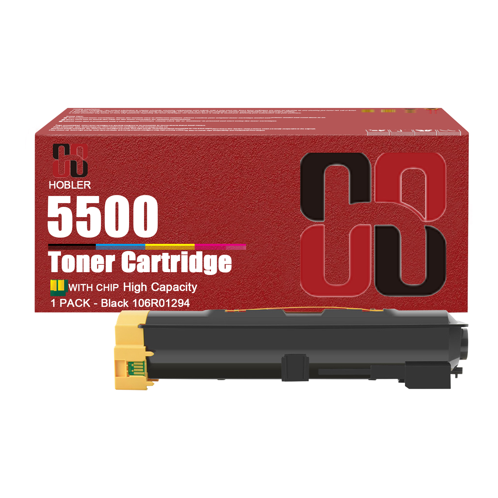 For Xerox 106R01294 Toner Cartridge Work for Phaser 5550 5550B 5550DN 5550DT 5550N 5550YDN 5550DX Printers-PrintsBoost