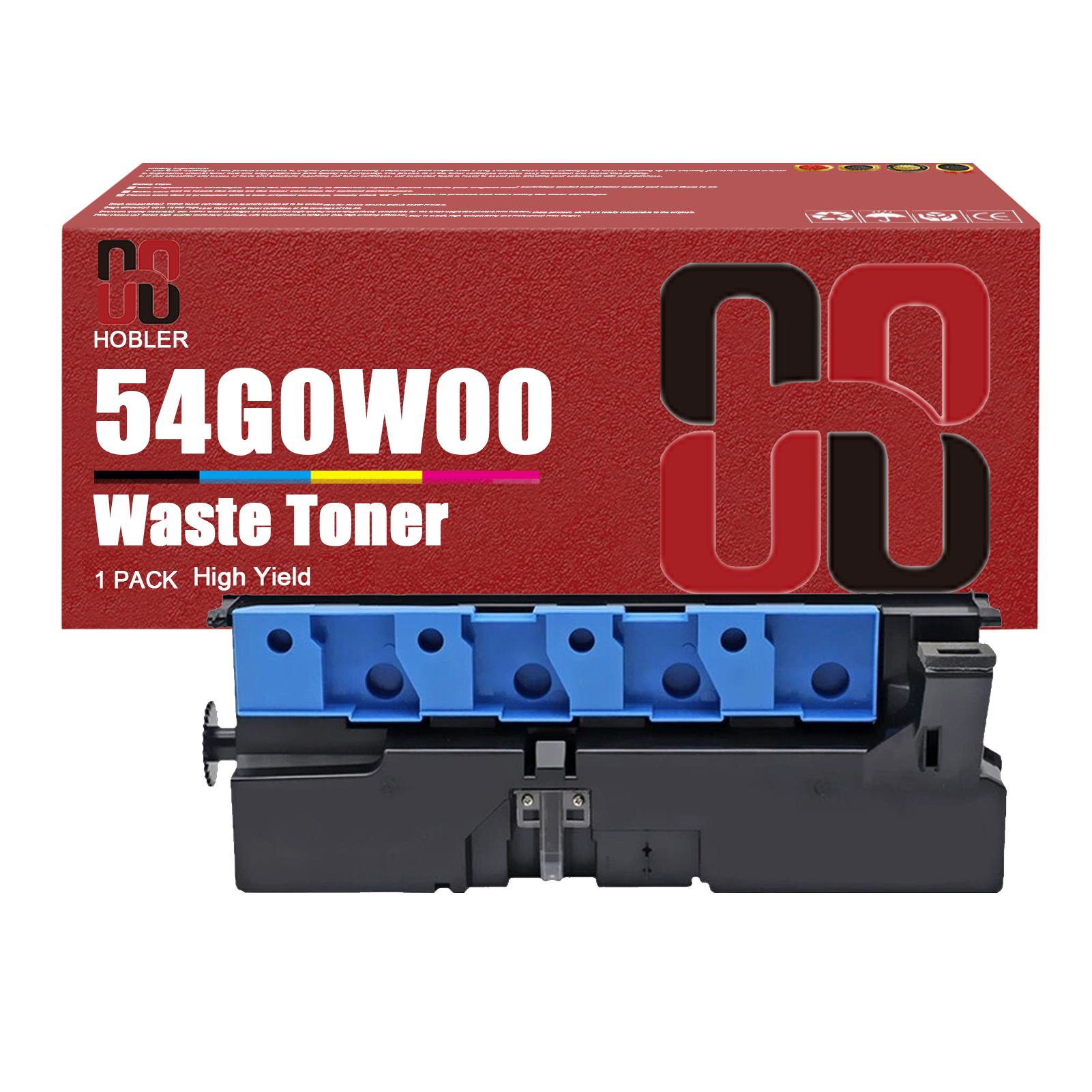 CX921 Waste Toner Box Compatible for Lexmark 54G0W00 Waste Toner Box Work for Lexmark CX921 CX922 CX923 CX924 Printers-PrintsBoost