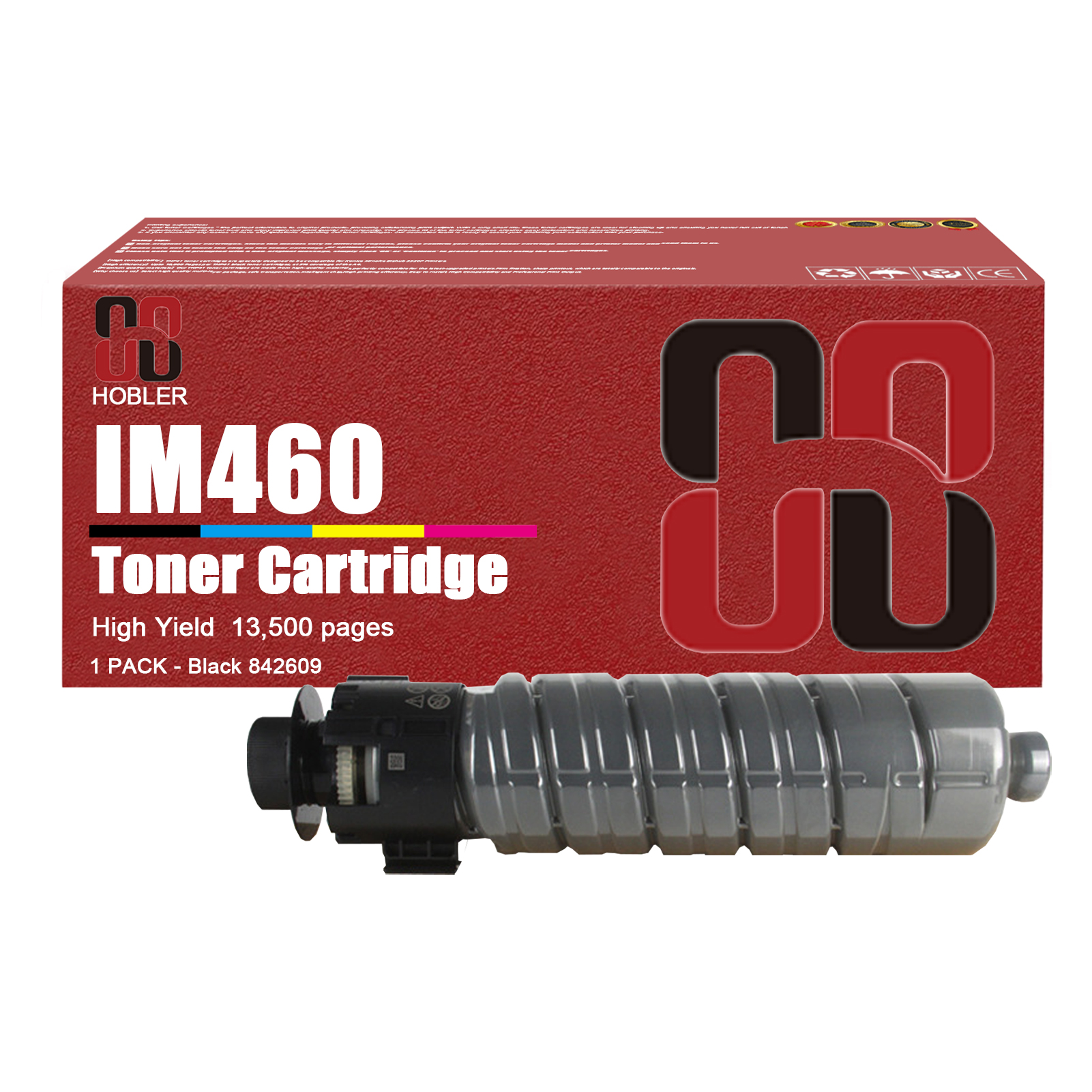 For Ricoh IM460 842609 Toner Cartridge Work for Ricoh IM370 IM370F IM460 IM460F IM460FTL Printers