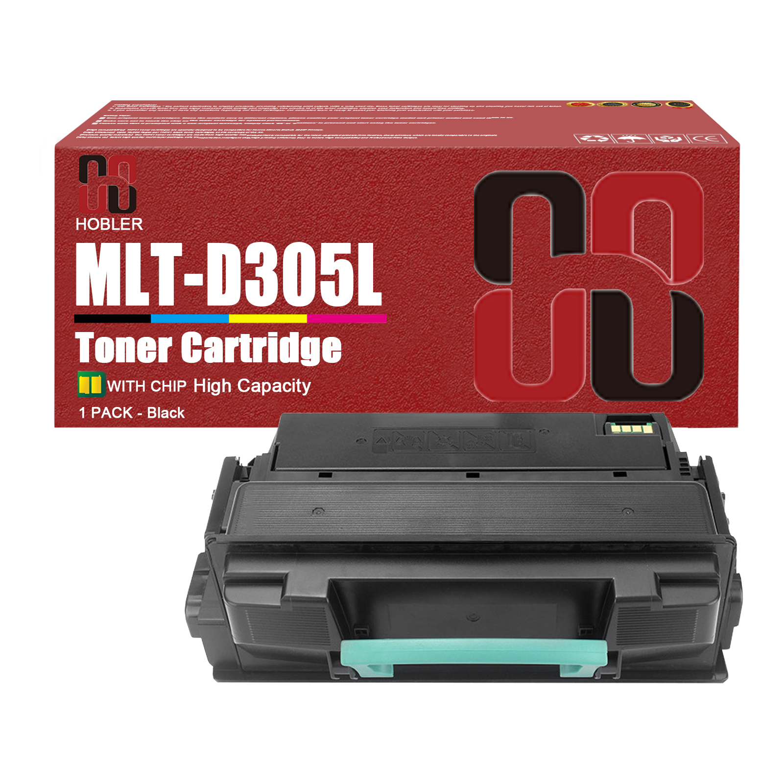 For Samsung MLT-D305L Toner Cartridge Work for Samsung ML-3750 ML-3750N ML-3750ND ML-3753 ML-3753ND Printers-PrintsBoost
