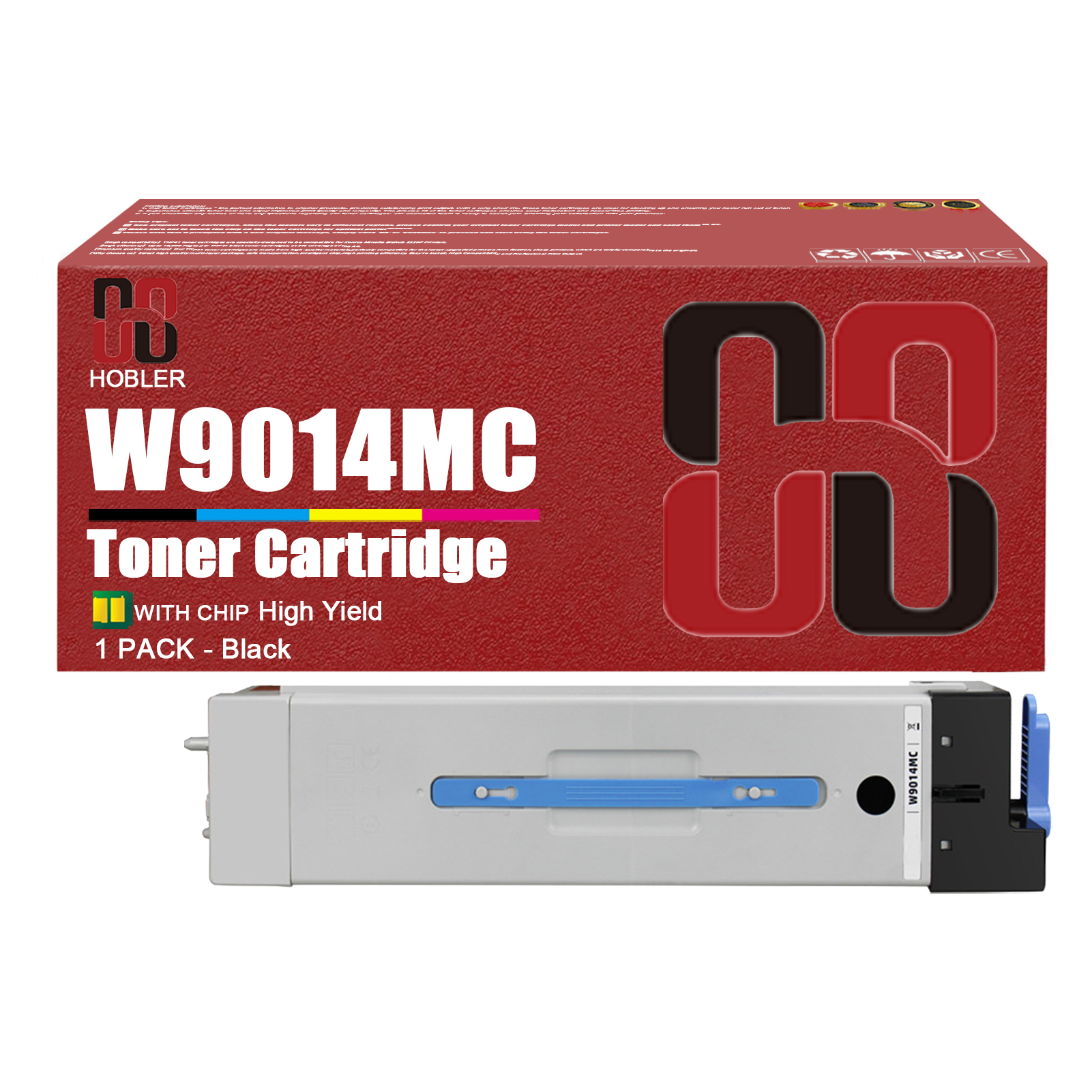 For HP W9014MC Toner Cartridge Work for HP LaserJet Managed MFP E82540z E82550z E82560z Printers