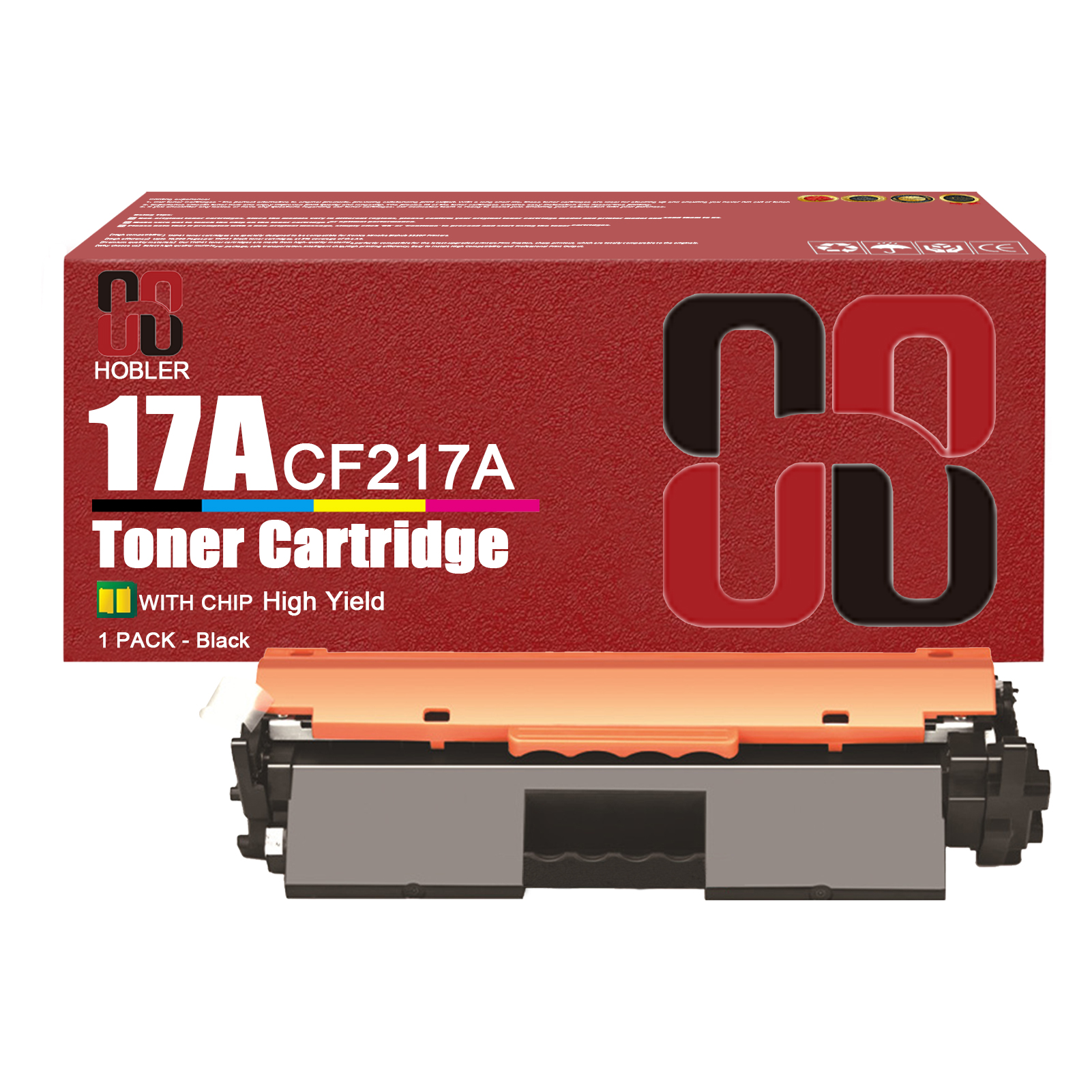 For HP 17A CF217A Toner Cartridge Work for HP Laserjet Pro M102w M102a MFP M130a M130nw M130fn M130fw Printers