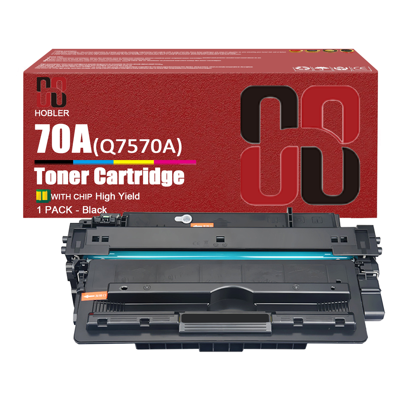 For HP 70A Q7570A Toner Cartridge Work for HP LaserJet MFP M5025 M5035 M5035x M5035xs Printers