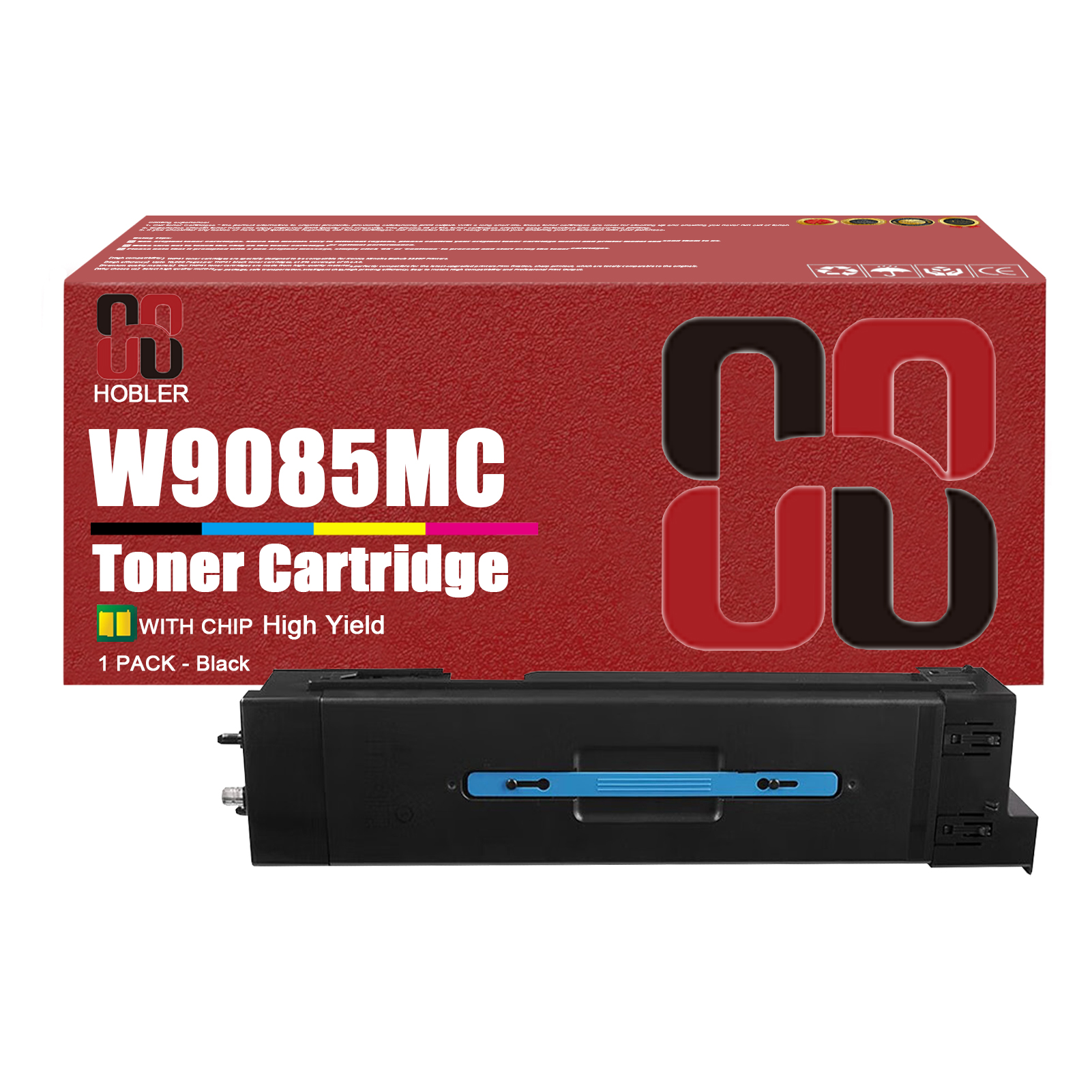 For HP W9085MC Toner Cartridge Work for HP Managed MFP E82650dn E82660dn E82670dn Printers