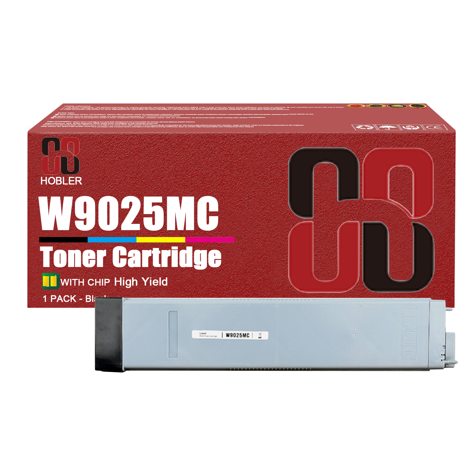 For HP W9025MC Toner Cartridge Work for HP LaserJet Managed MFP E72425dn E72425dv E72425a E72430dn Printers