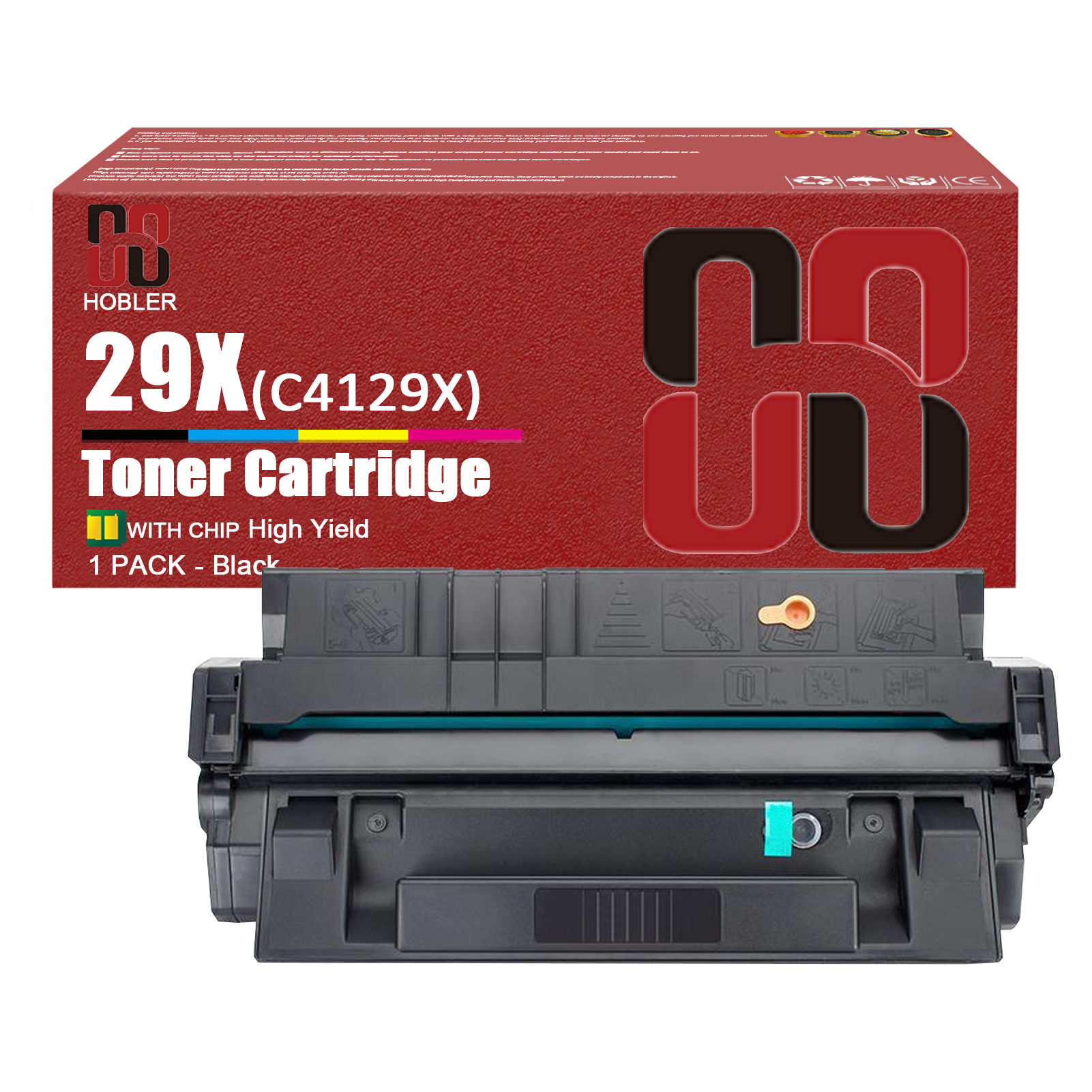For HP 29X C4129X Toner Cartridge Work for HP LaserJet 5000 5000dn 5000gn 5000n 5100 5100dtn 5100se 5100tn 5100n 5100le Printers