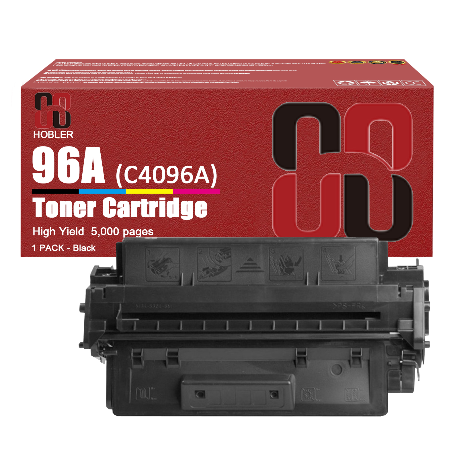 For HP 96A C4096A Toner Cartridge Work for HP LaserJet 2000 2100 2100m 2100se 2100tn 2100xi 2200 2200d 2200dn 2200dse Printers