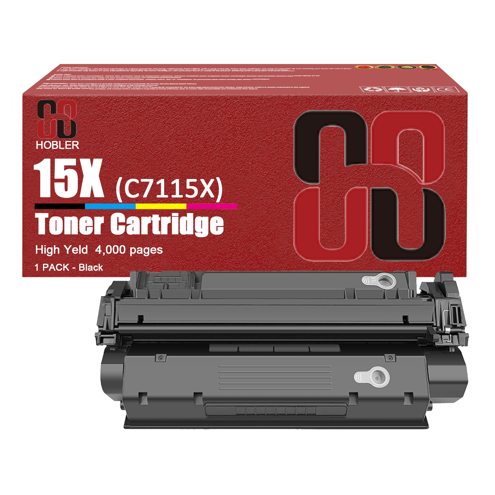 For HP 15X C7115X Toner Cartridge Work for HP Laserjet 1000 1005 1200 1220 3300 3320 3330 3380 Printers