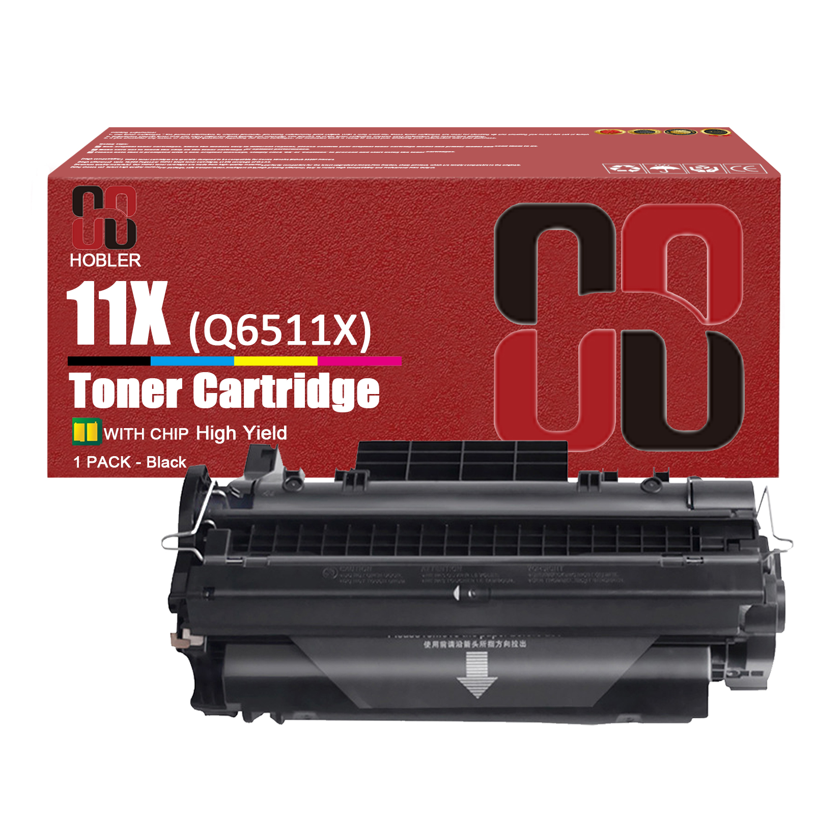 For HP 11X Q6511X Toner Cartridge Work for HP LaserJet 2430 2410 2420 2420d 2420n 2420dn 2430tn 2430dtn 2430n 2400 Printers