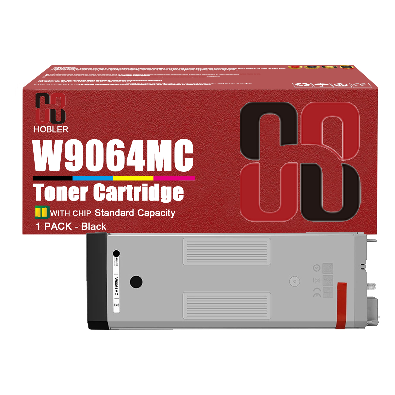 For HP W9064MC Toner Cartridge Work for HP LaserJet Managed MFP E73130dn E73135dn E73140dn Flow MFP E73130z E73135z Printers