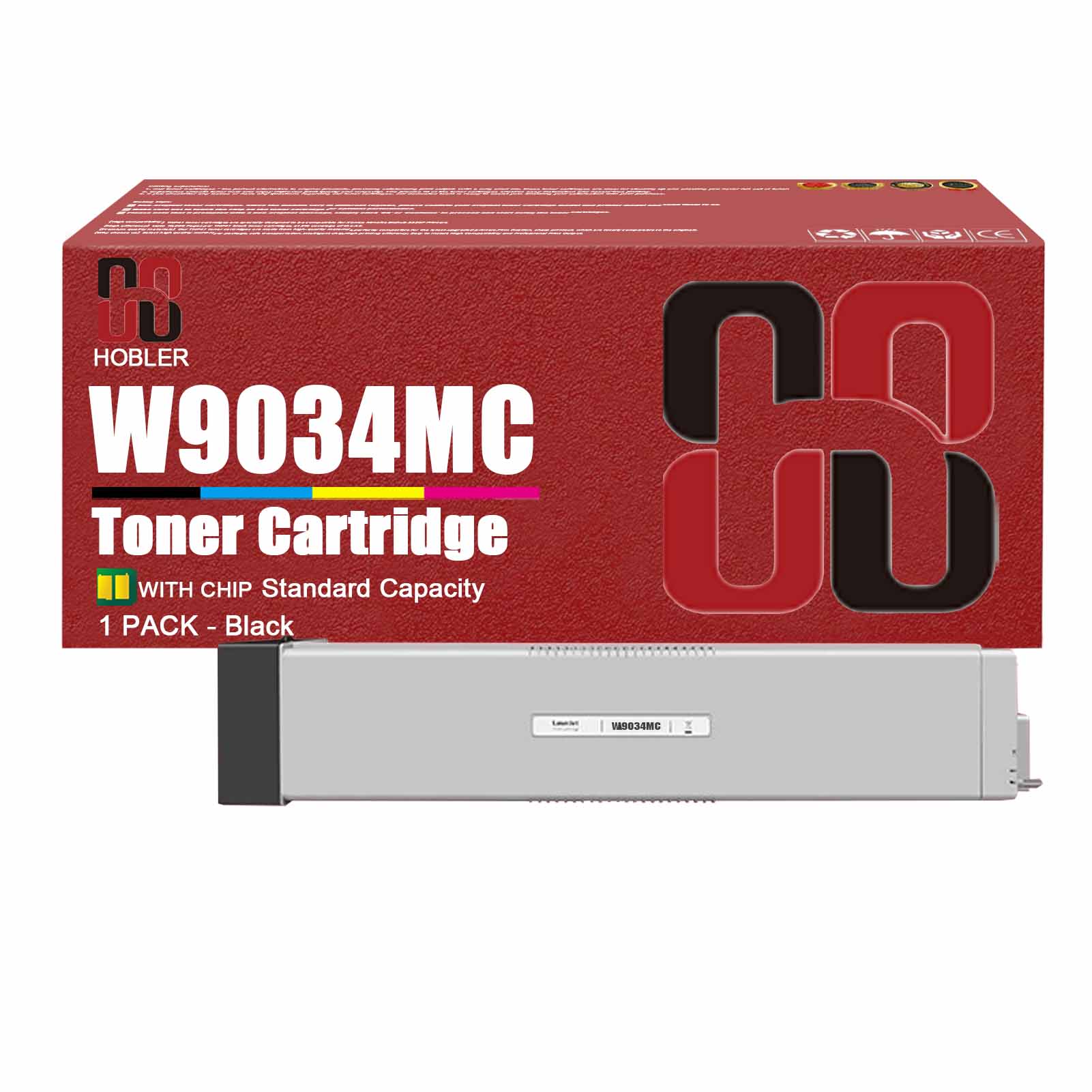 For HP W9034MC Toner Cartridge Work for HP LaserJet Managed MFP E73025dn E73030dn Printers