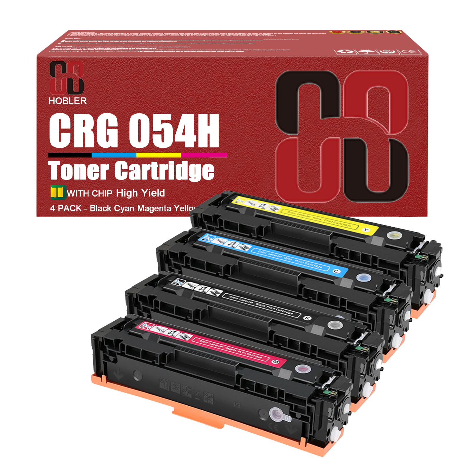 For Canon 054H CRG-054H Toner Cartridge Work for Canon ImageCLASS MF642cdw MF644cdw MF622cdw MF640C LBP620 MF641Cdw Printers