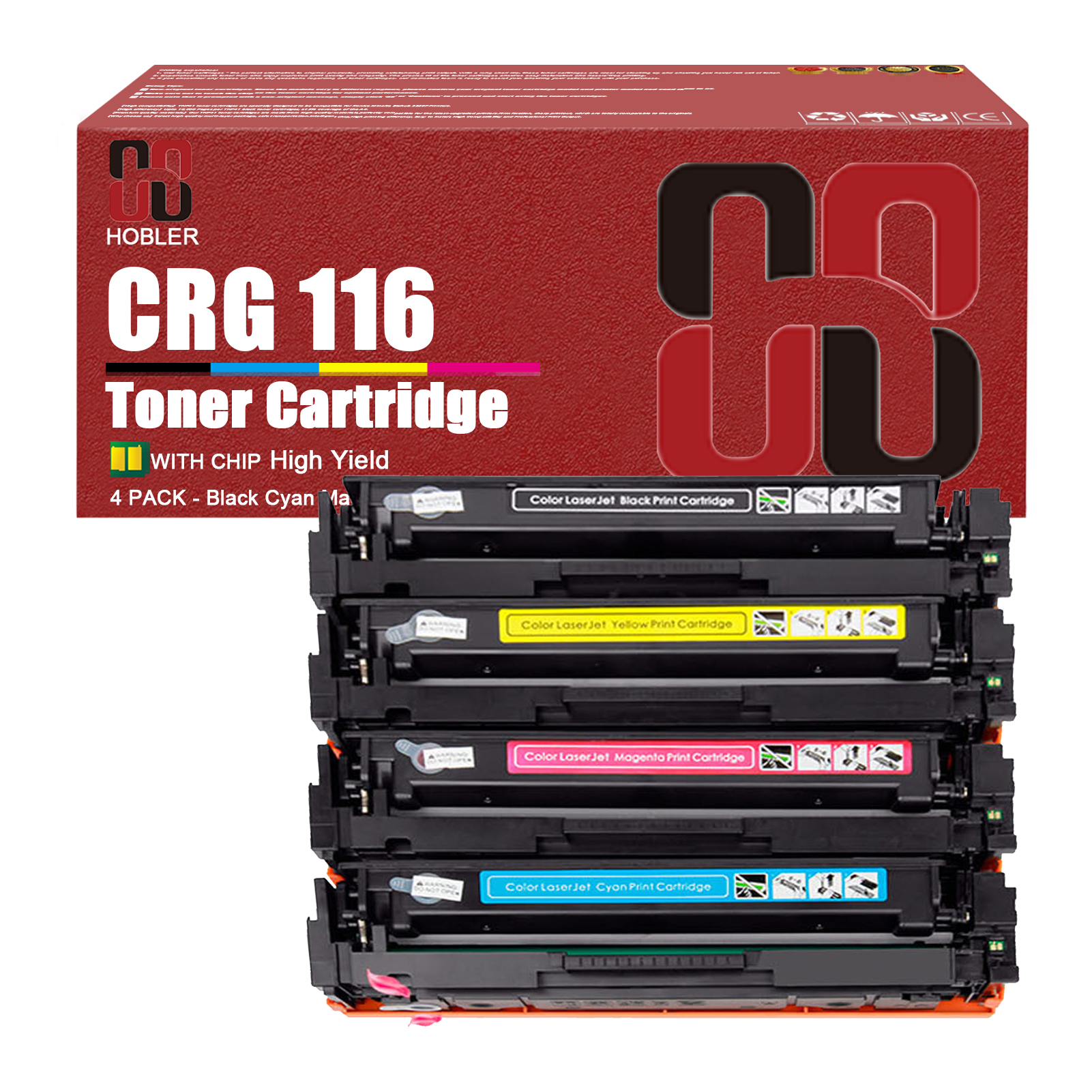 For Canon 116 CRG-116 Toner Cartridge Work for Canon ImageCLASS MF8280Cw MF8230Cn MF620C MF621Cn MF624Cw MF628Cw MF623Cn Printers