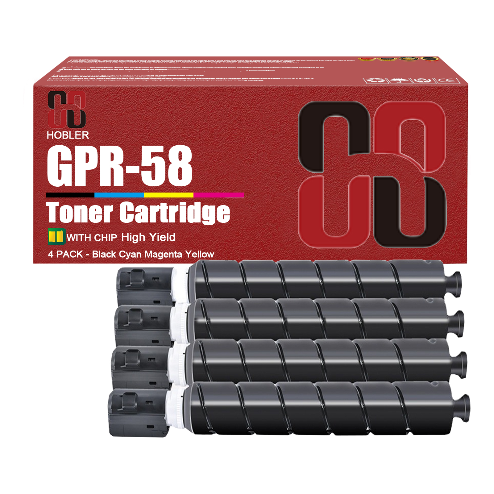 For Canon GPR58 GPR-58 2182C003 ‎‎‎2183C003 2184C003 2185C003 Toner Cartridge Work for Canon imageRunner C256iF C356iF C257iF C357iF Printers