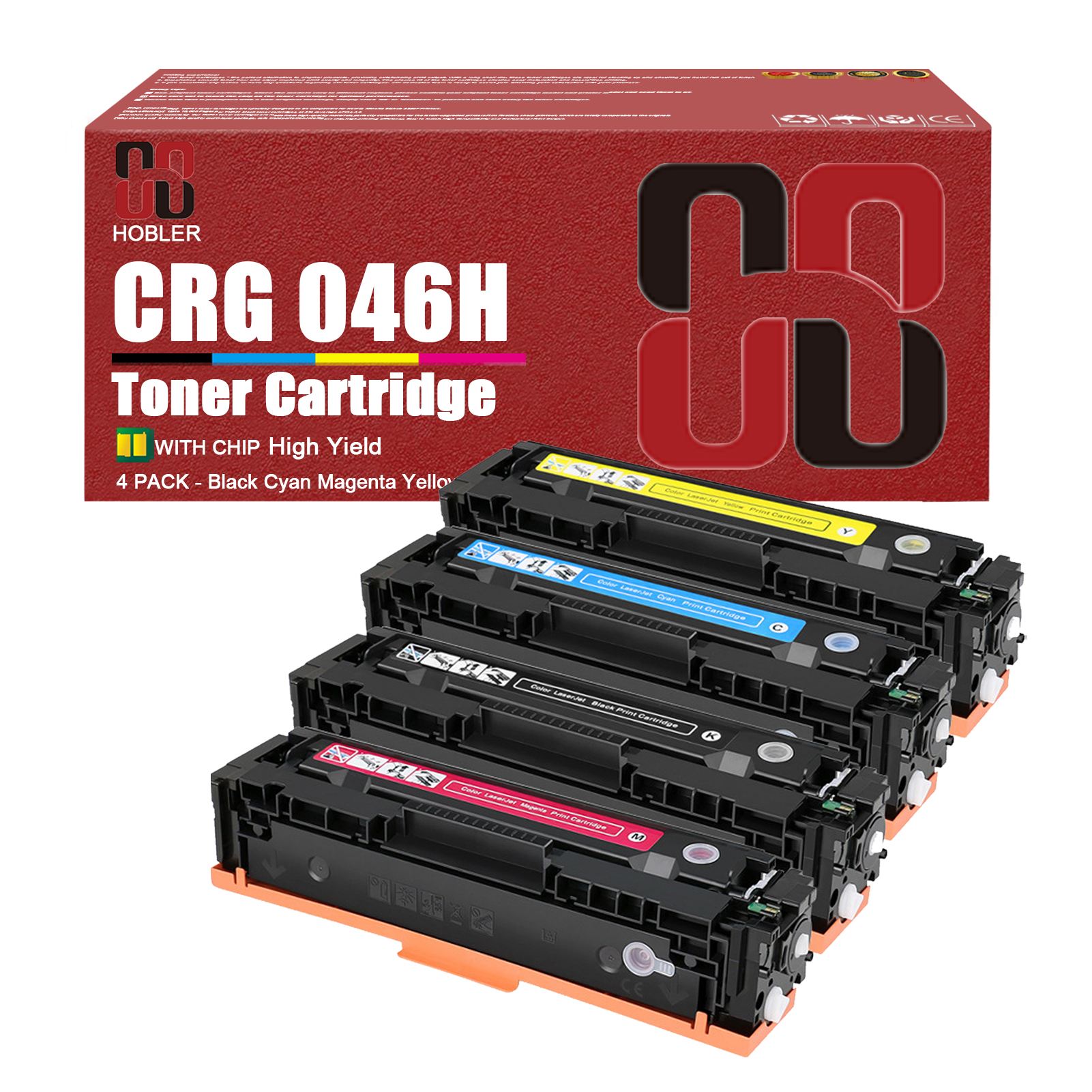 For Canon 046H CRG-046H Toner Cartridge Work for Canon ImageCLASS LBP654Cdw MF731Cdw MF733Cdw MF735Cdw Printers