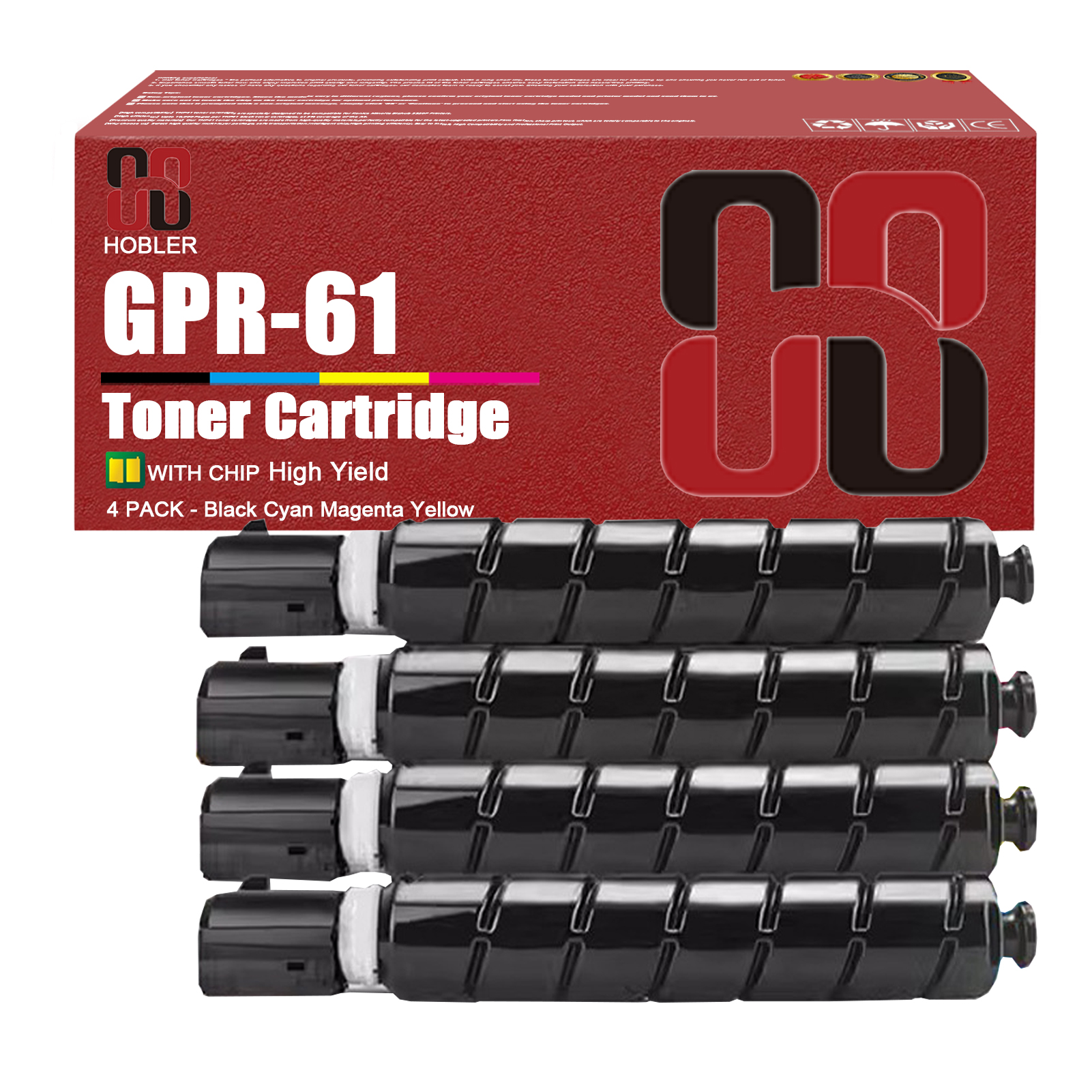For Canon GPR61 GPR-61 3763C003 3764C003 3765C003 3766C003 Toner Cartridge Work for Canon imageRunner ADVANCE DX C5840i C5850i C5860i C5870i Printers