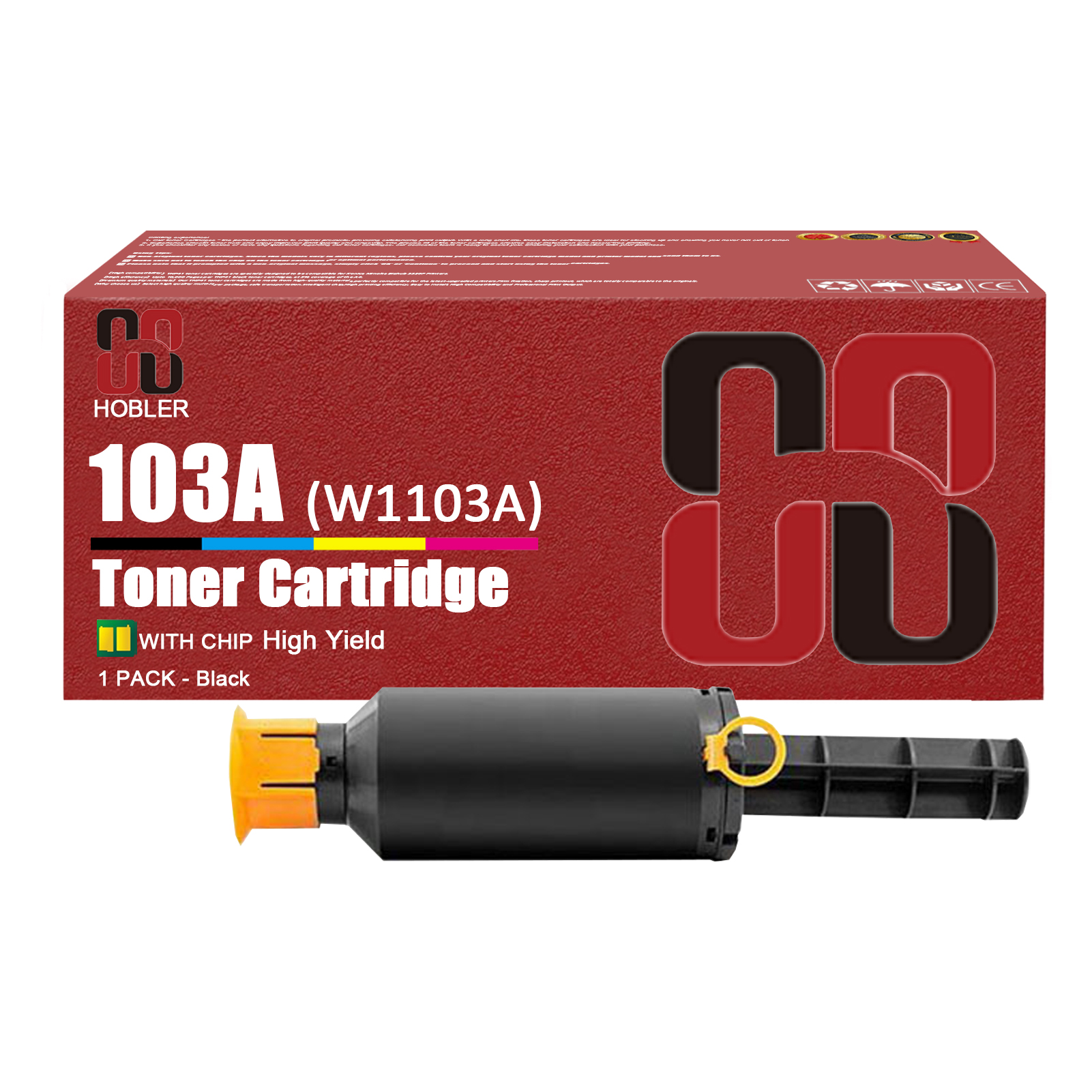 For HP 103A W1103A Toner Cartridge Work for HP Neverstop Laser 1000A 1000W MFP 1200A 1200W Printers