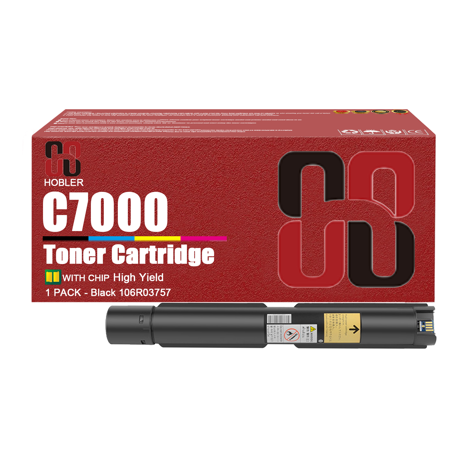 For Xerox C7000 106R03757 106R03760 106R03759 106R03758 Toner Cartridge Work for Xerox Versalink C7000 C7000DN C7000N Printers-PrintsBoost