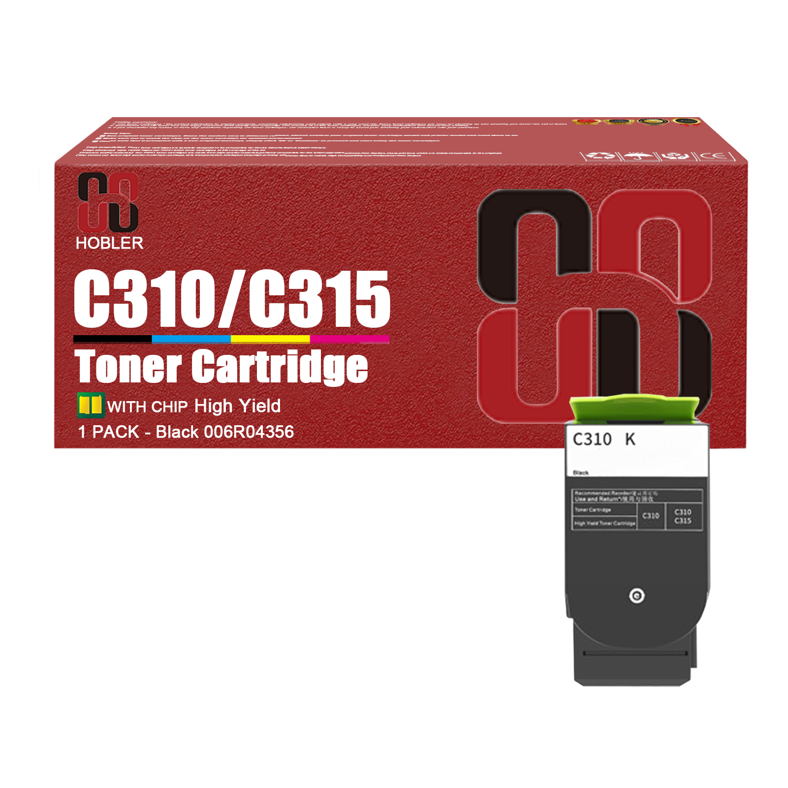 For Xerox C310 C315 006R04356 006R04357 006R04358 006R04359 Toner Cartridge Work for Xerox C310 C310DNI C310DNIM C315 C315DNI Printers-PrintsBoost