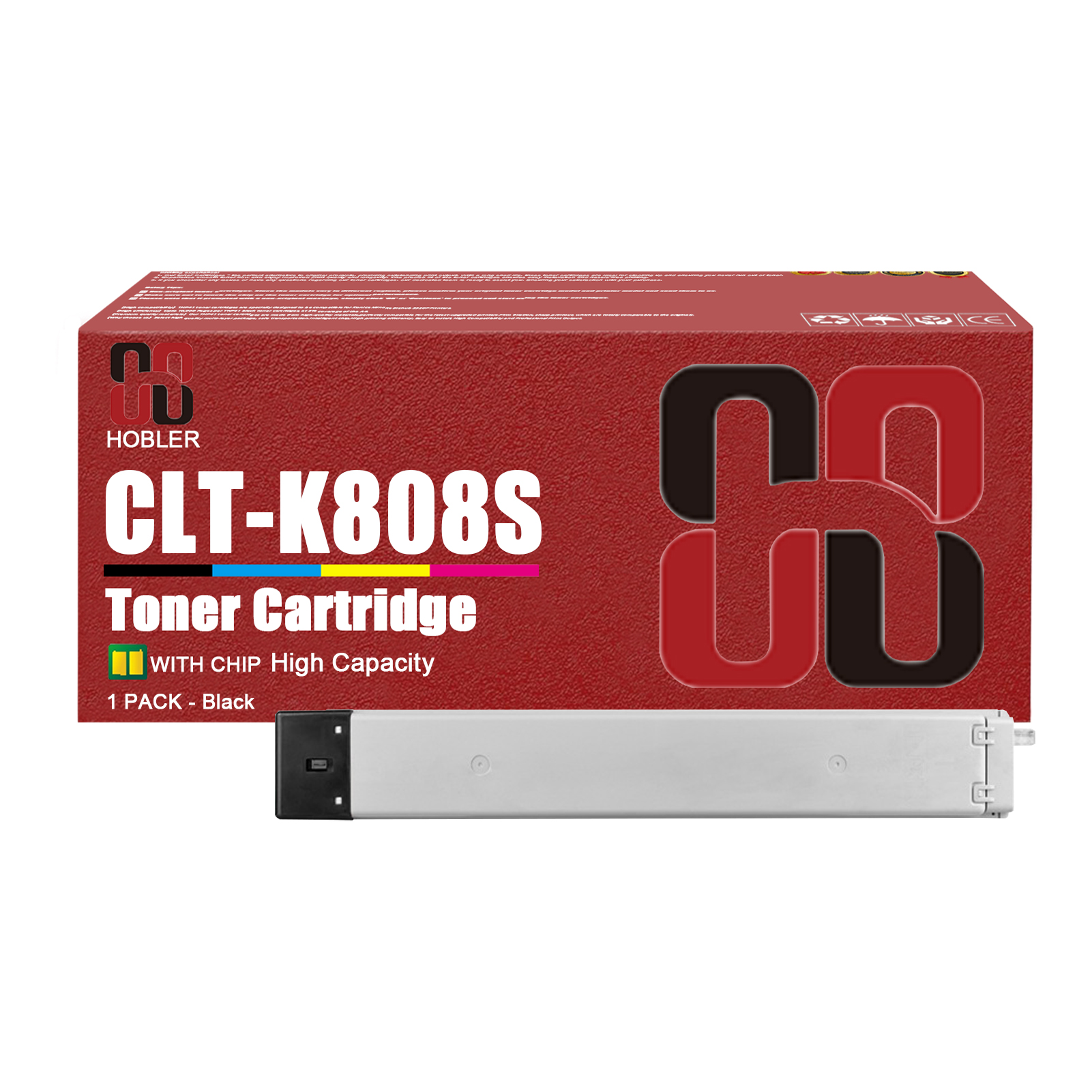 For Samsung CLT-K808S CLT-C808S CLT-M808S CLT-Y808S Toner Cartridge Work for Samsung MultiXpress X4300LX X4250LX X4220RX Printers-PrintsBoost