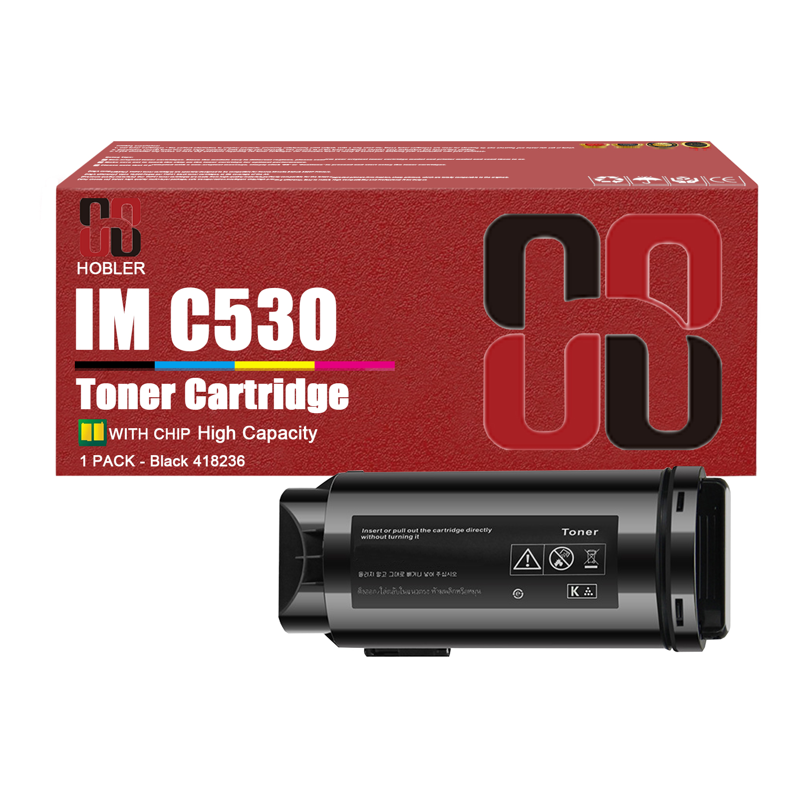 For Ricoh IM C530 418236 418237 418238 418239 Toner Cartridge Work for Ricoh IM C530FB C530 Printers