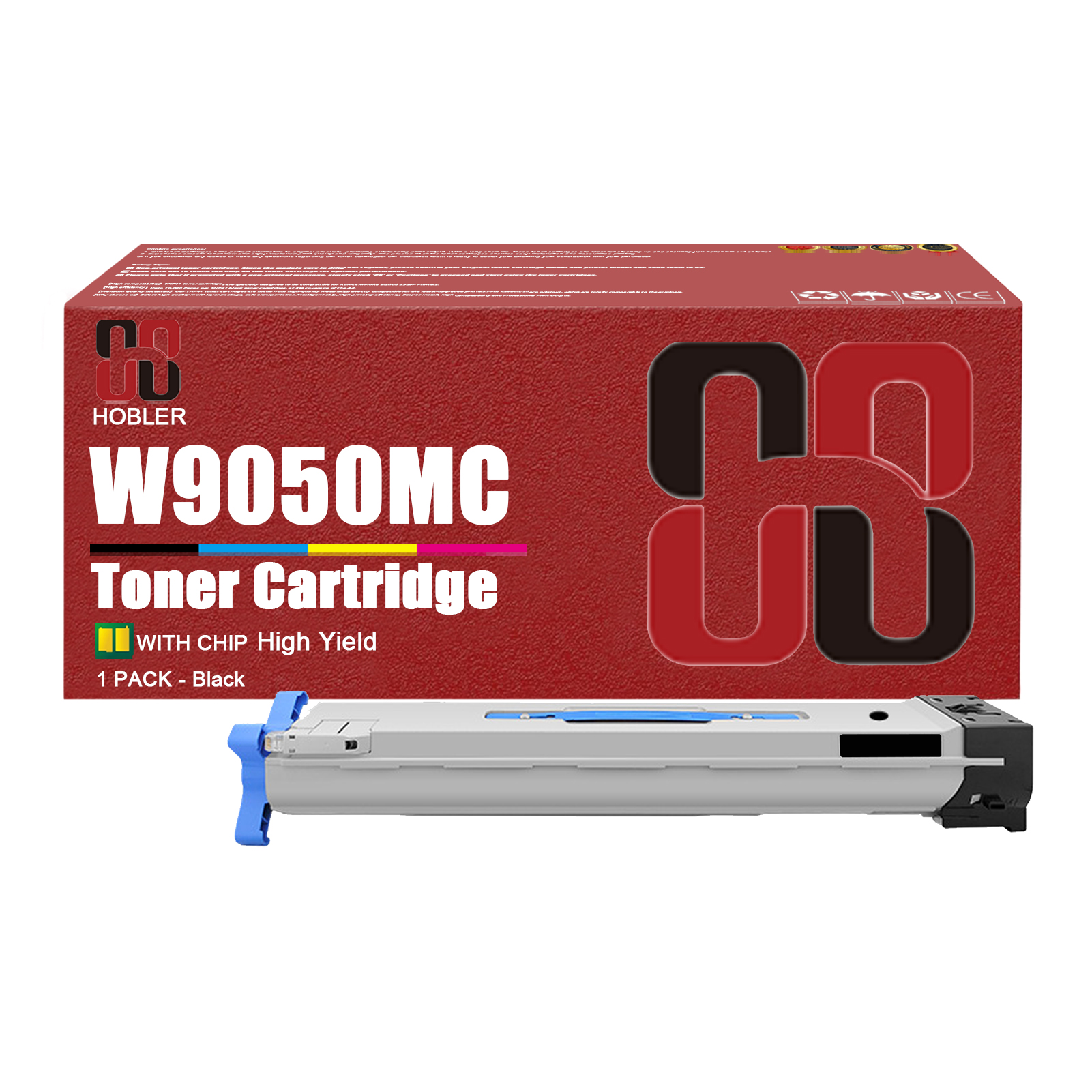 For HP W9050MC W9051MC W9053MC W9052MC Toner Cartridge Work for HP Color LaserJet Managed MFP E87640z E87650z E87660z Printers