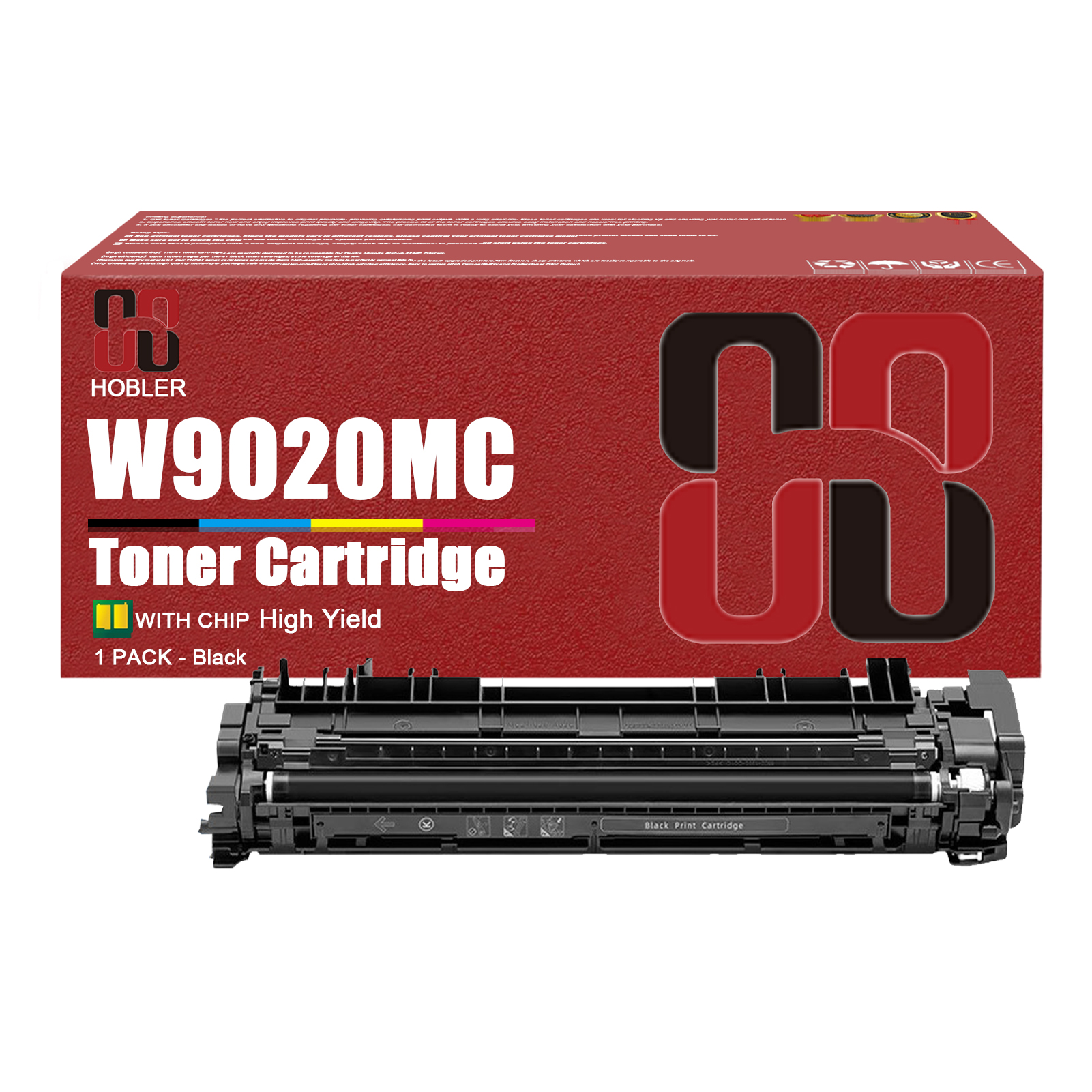 For HP W9020MC W9021MC W9023MC W9022MC Toner Cartridge Work for HP Color LaserJet Managed E75245dn Printer