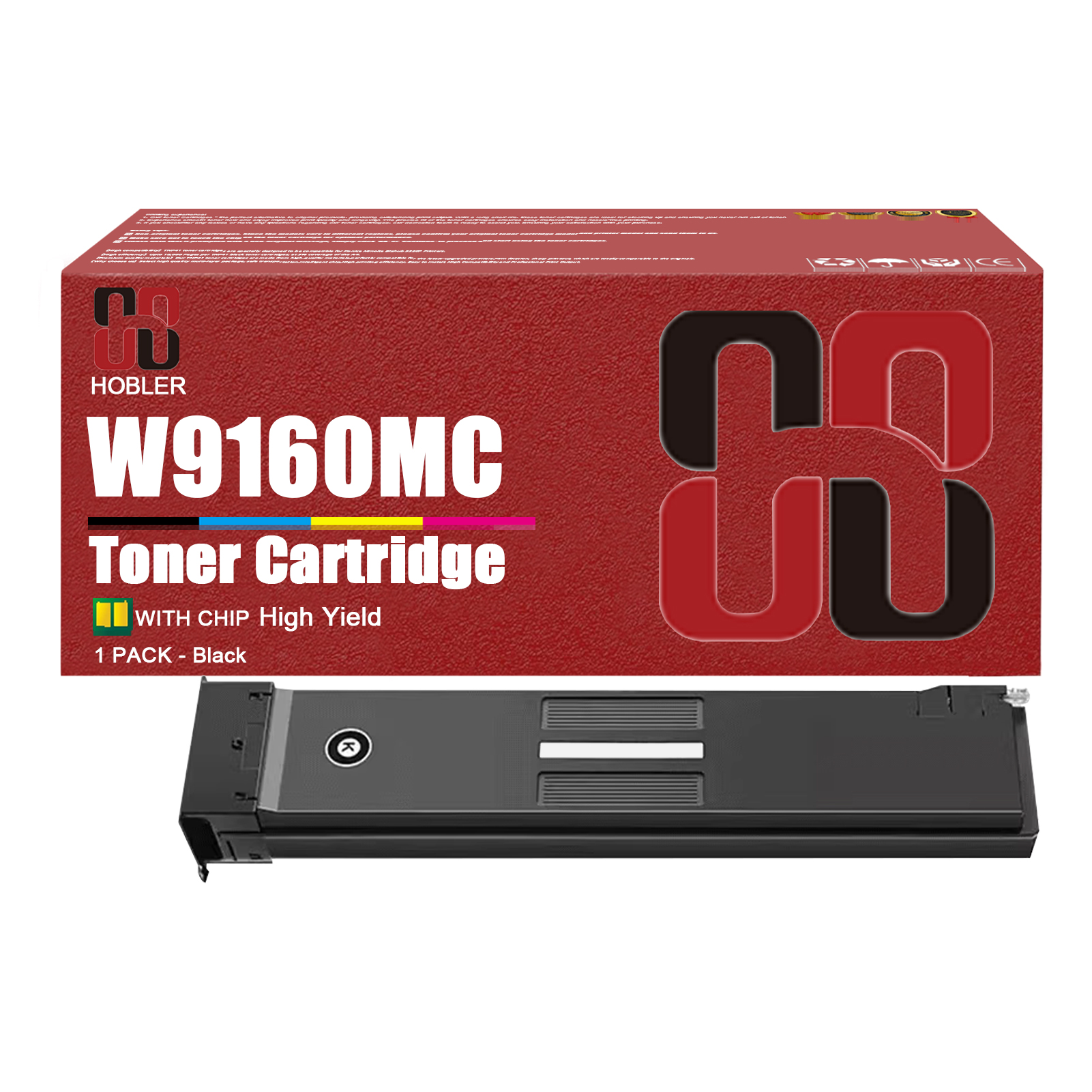 For HP W9160MC W9161MC W9163MC W9162MC Toner Cartridge Work for HP Color LaserJet Managed MFP E87740dn E87750dn E87760dn E87770dn E87740z E87750z E87760z Printers